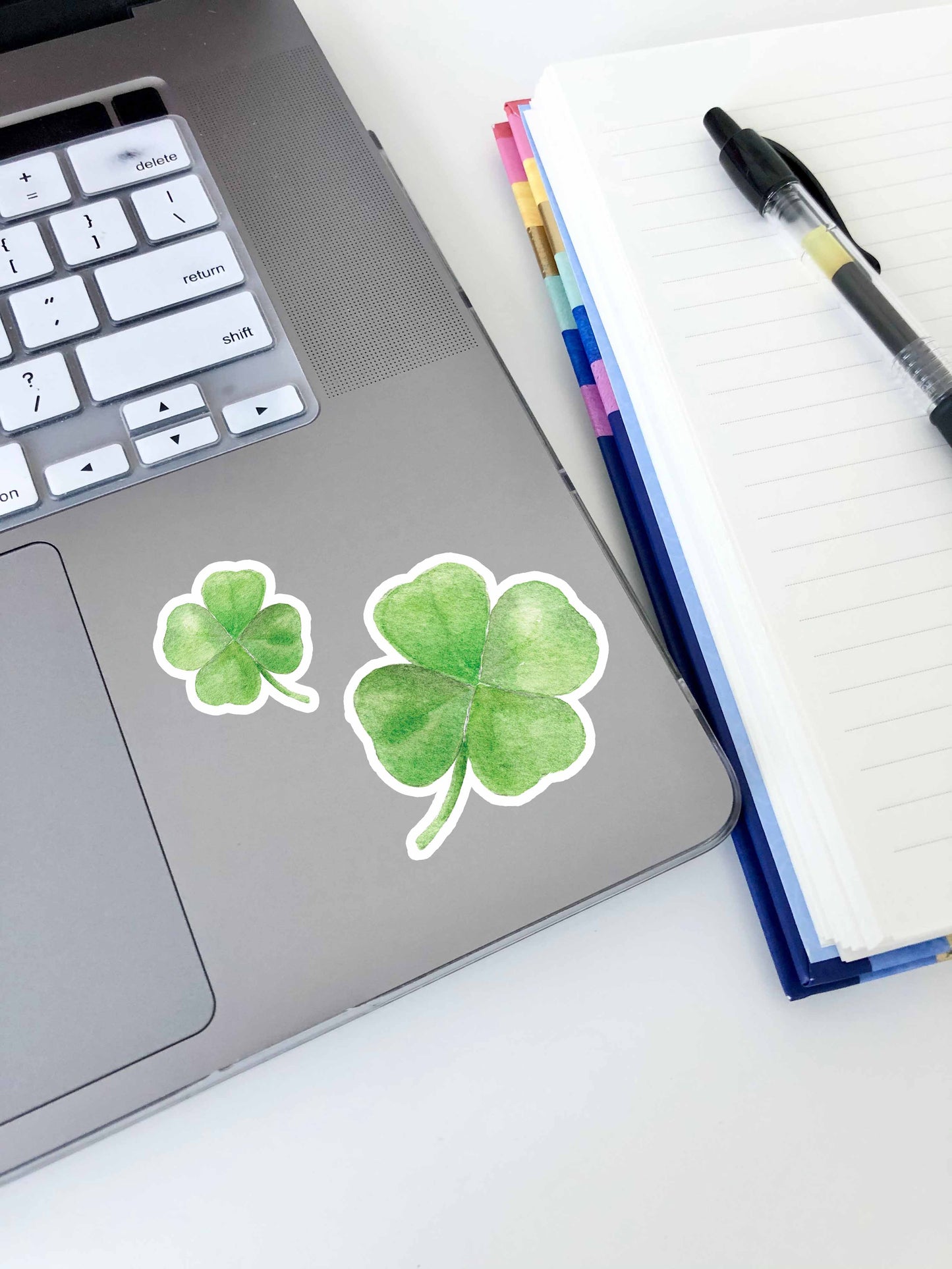 4 Leaf Clover Sticker (set of 2)