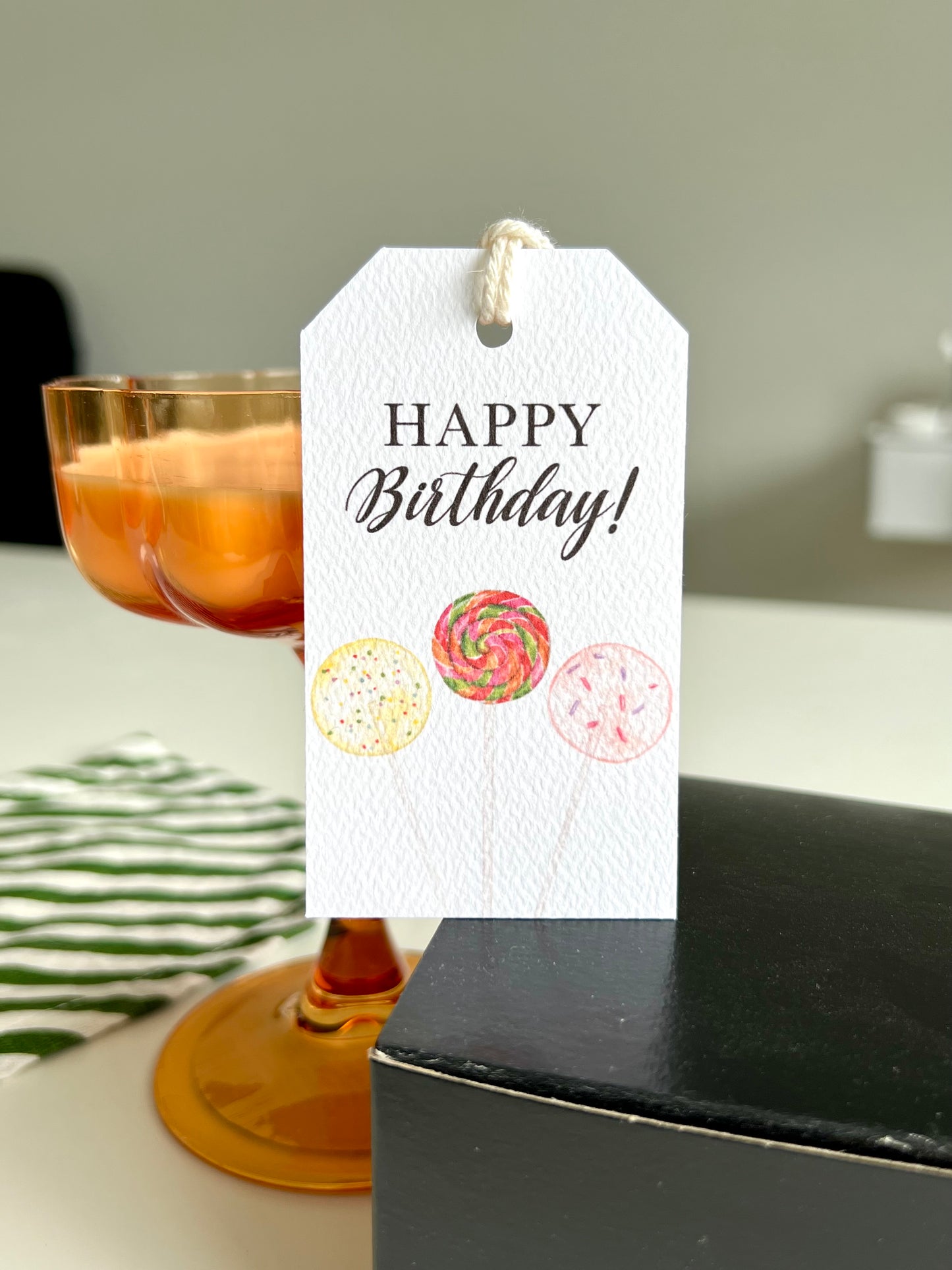 Happy Birthday Gift Tag