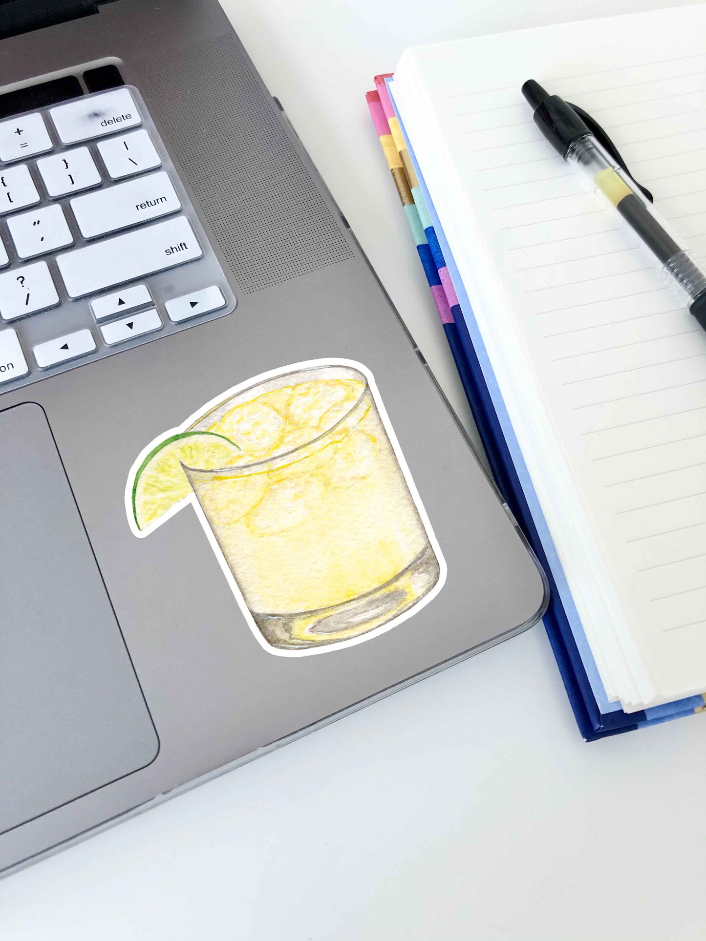 Pineapple Cocktail Sticker 3"x3"