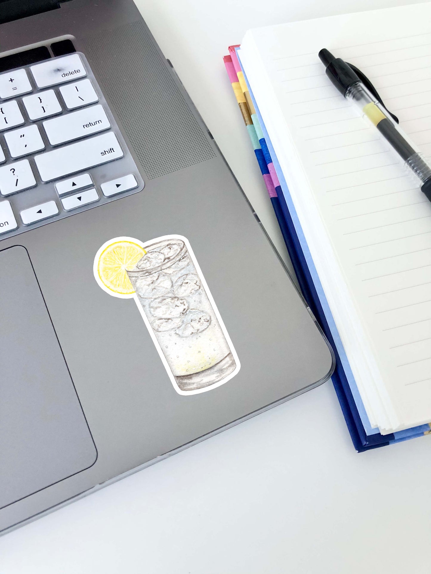 Tom Collins Sticker 3"x1.7"