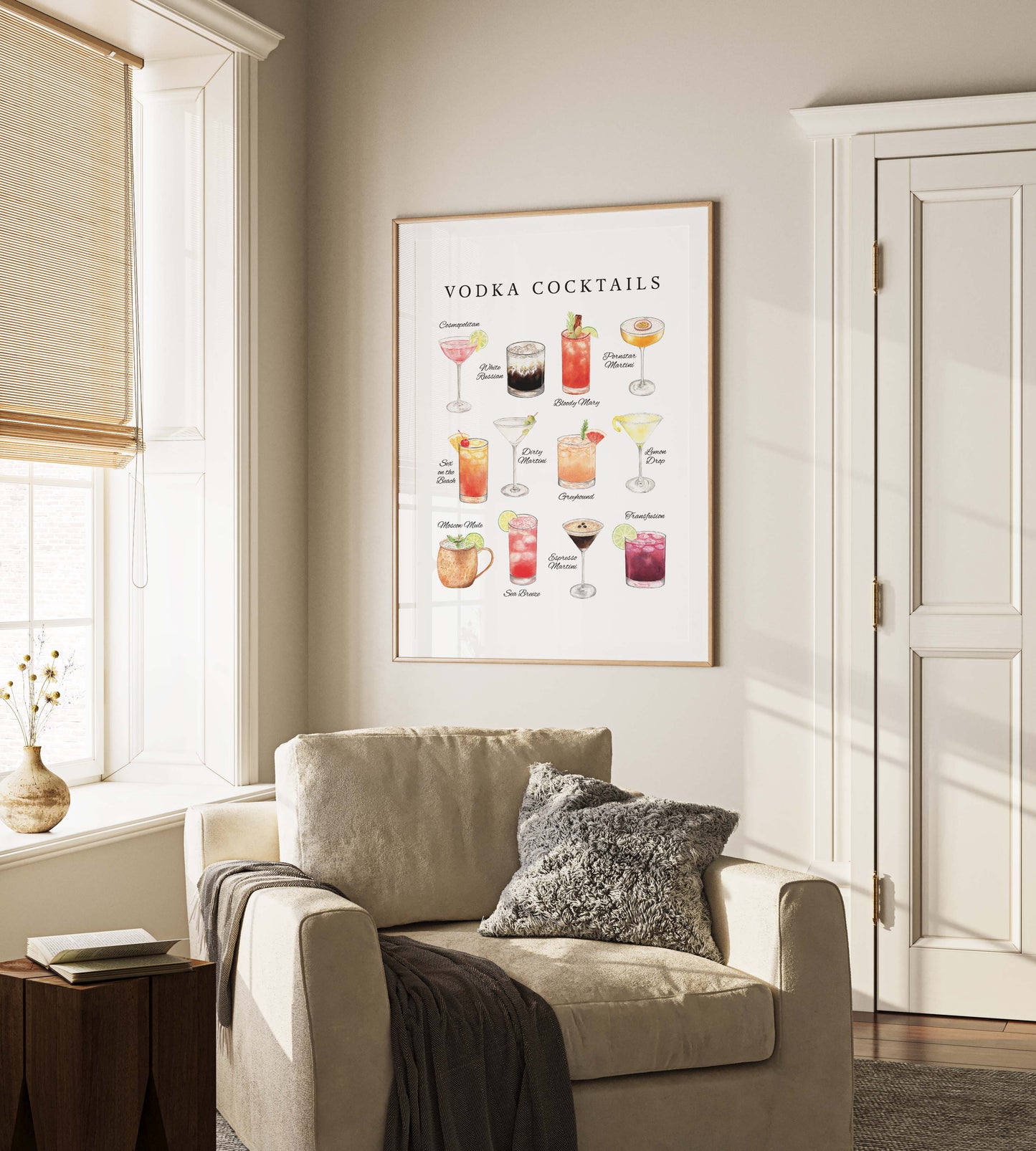 Vodka Cocktails Print