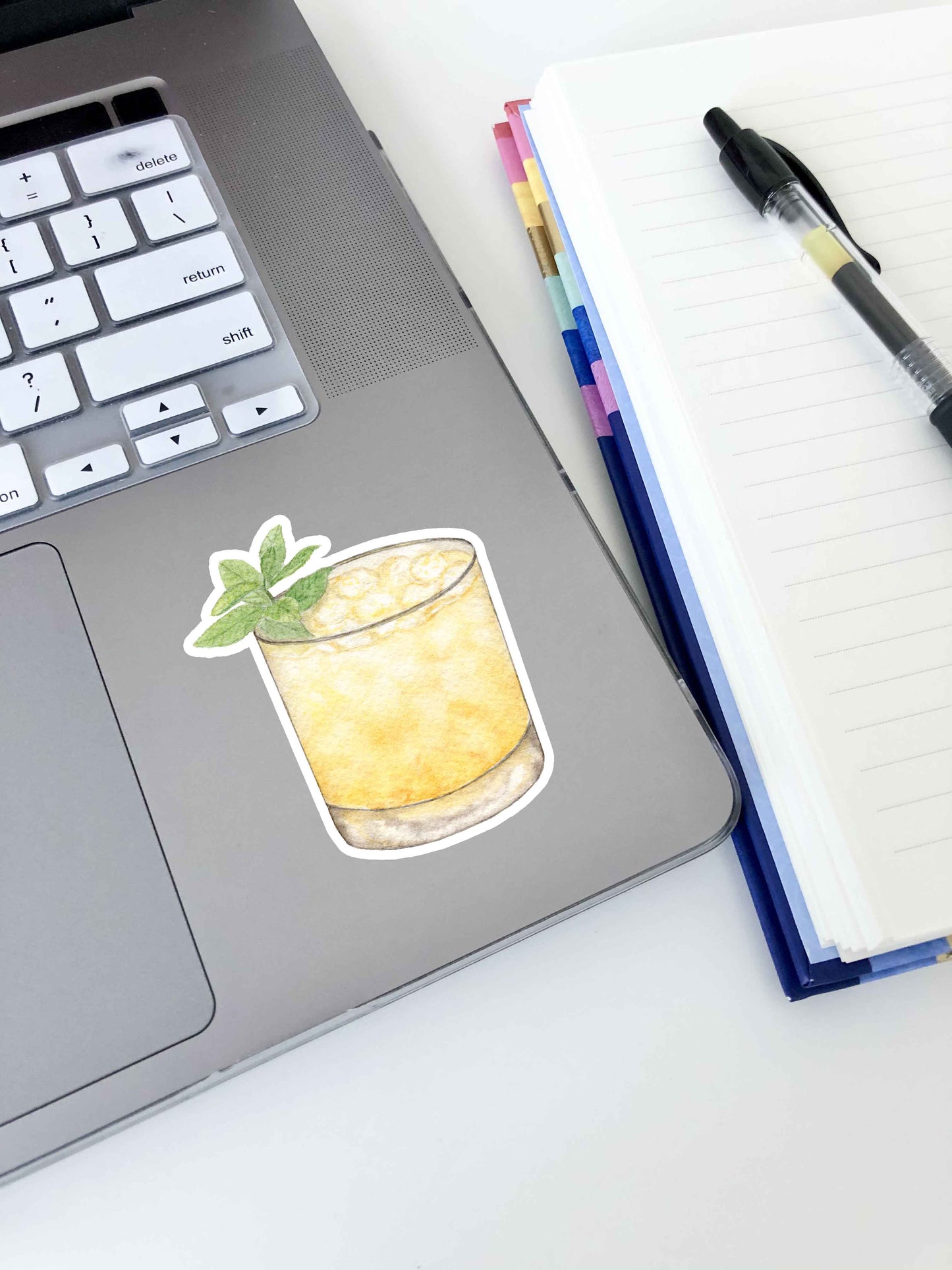 Whiskey Smash Sticker 3”x2.1”