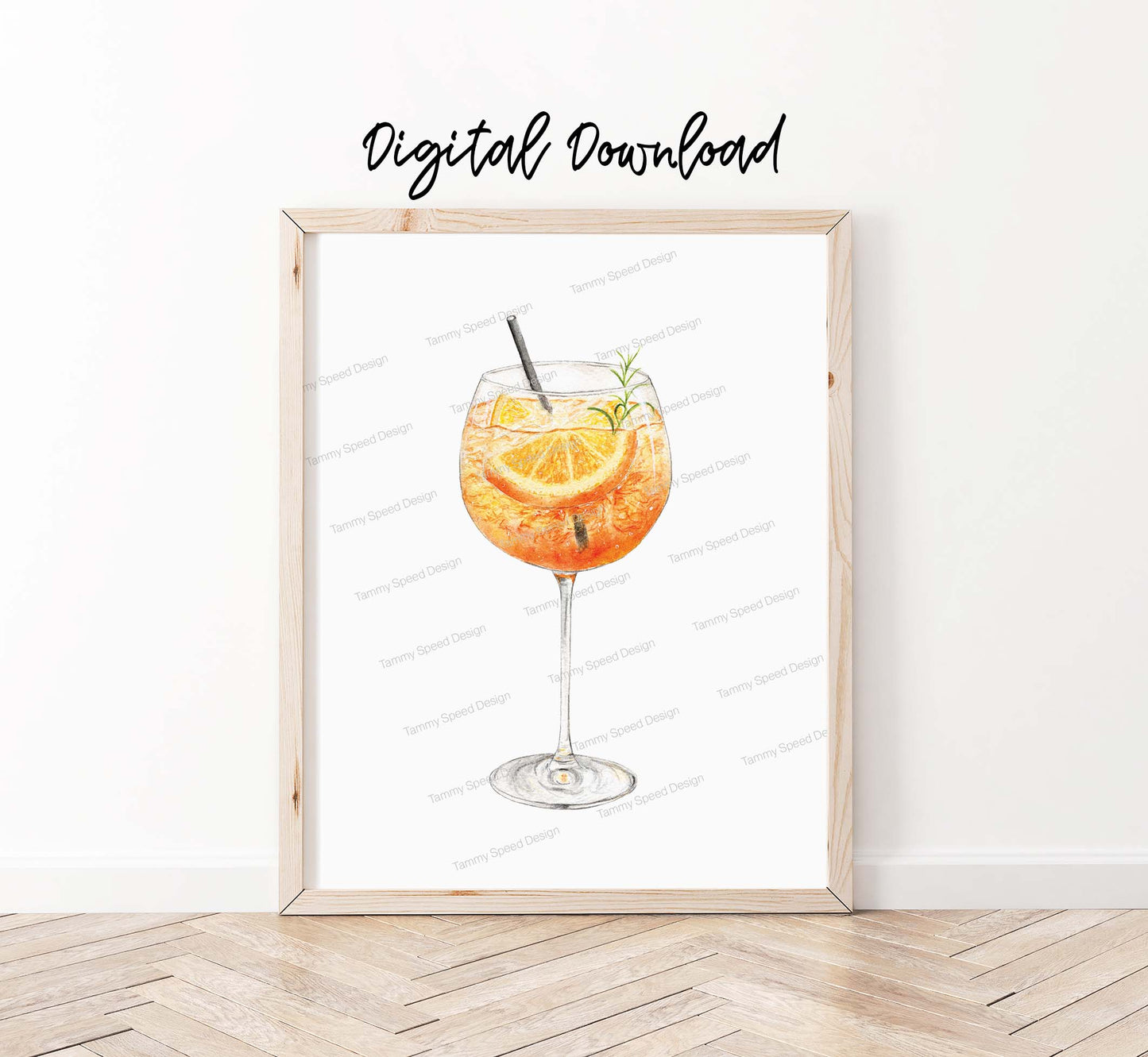 Aperol Spritz Digital Download