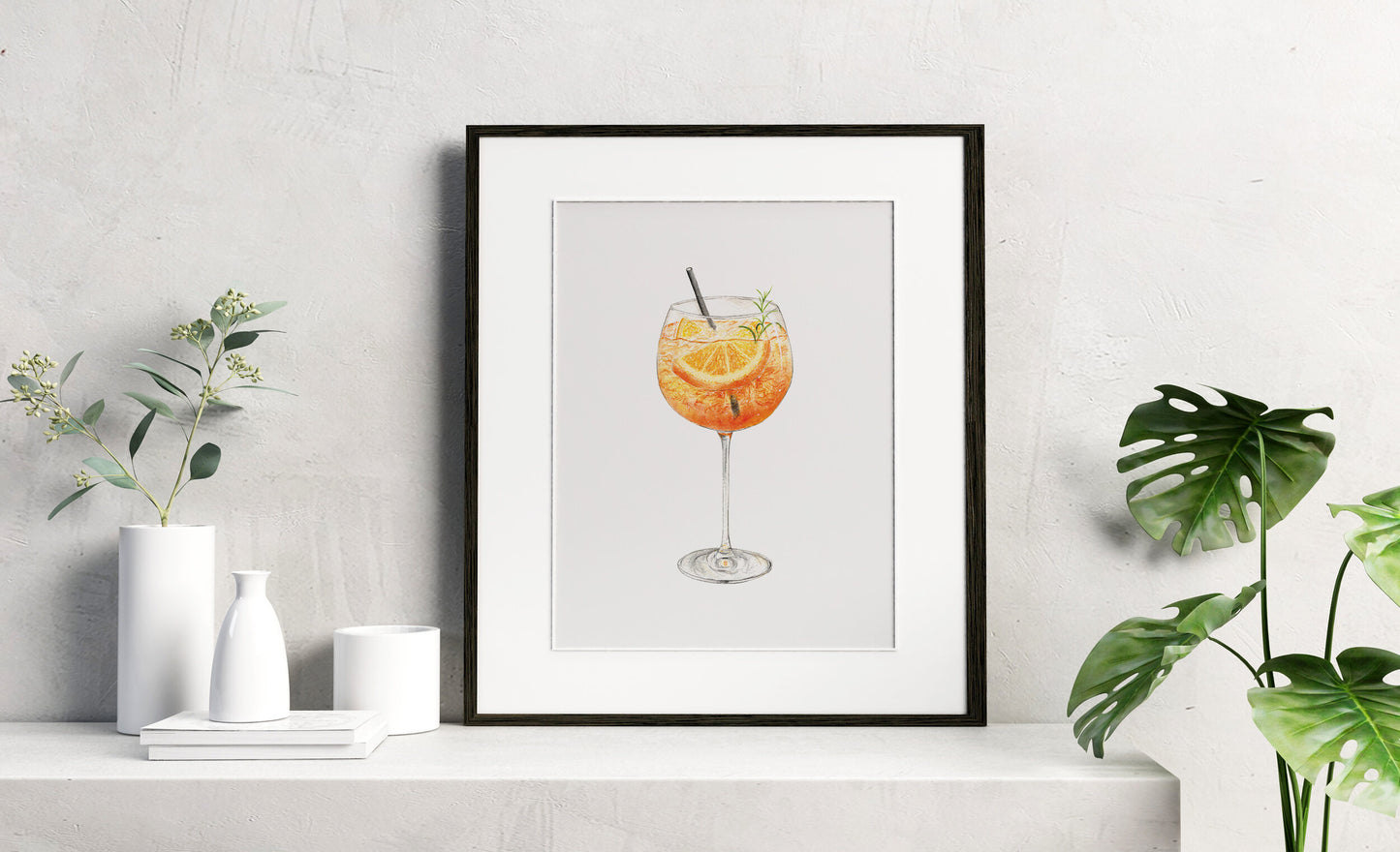 Aperol Spritz Art Print
