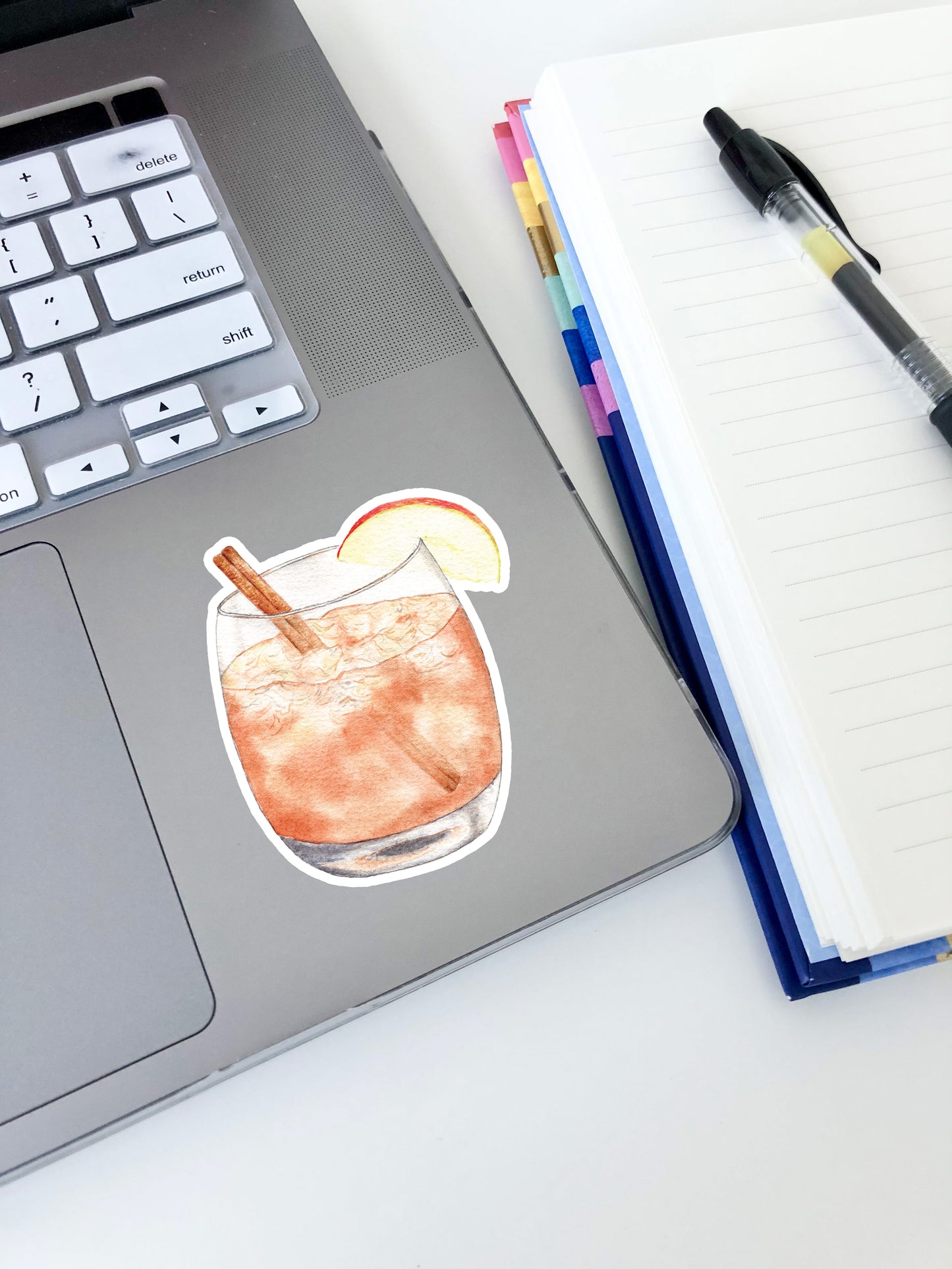 Apple Cider Bourbon Sticker 3"x2.5"