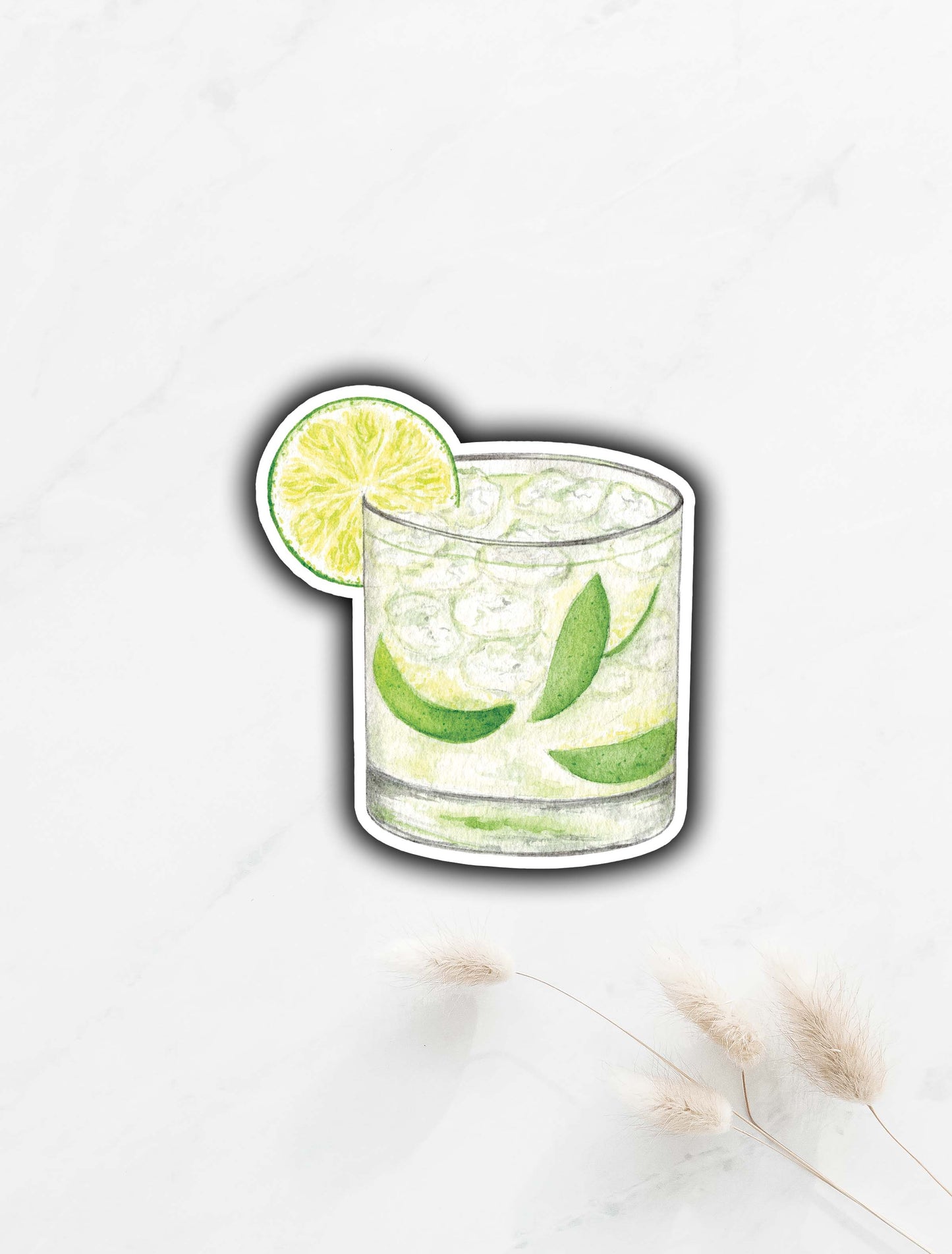 Caipirinha Sticker 3"x2.7"