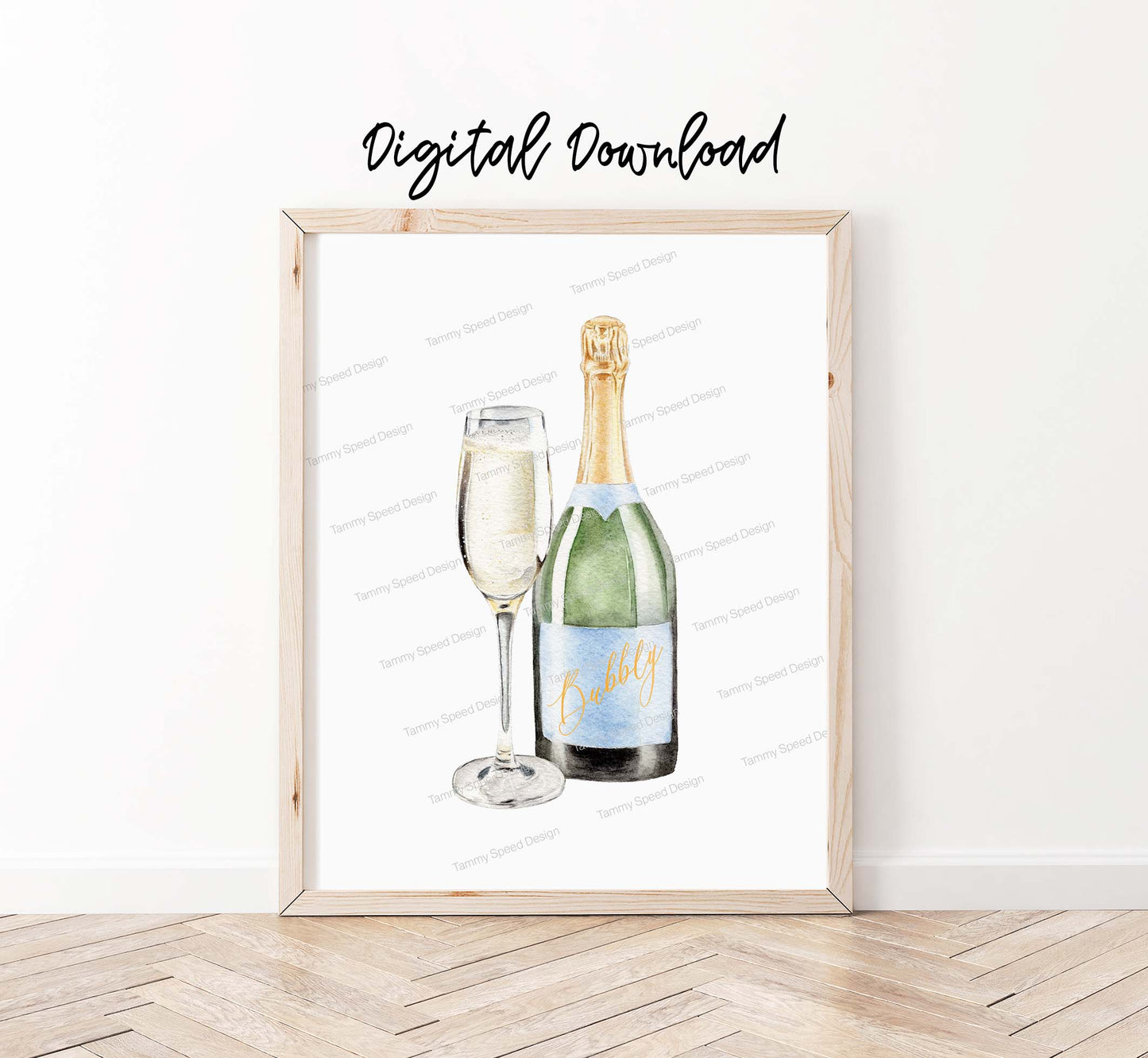 Champagne Digital Download