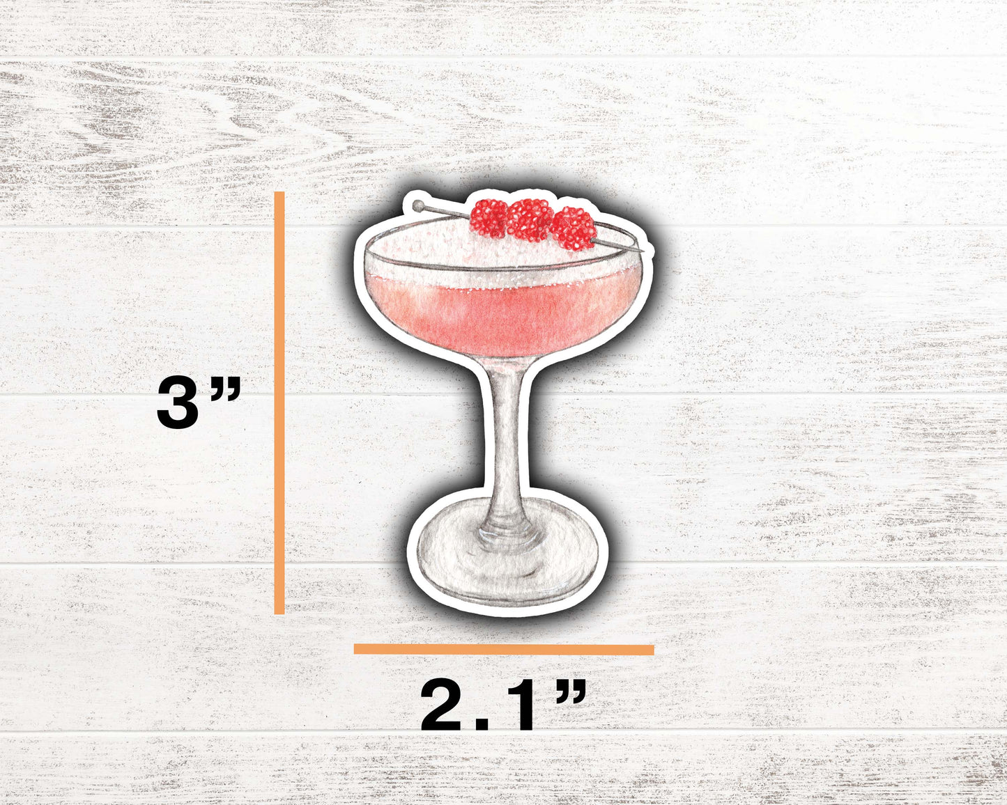 Clover Club Sticker 3"x2.1"