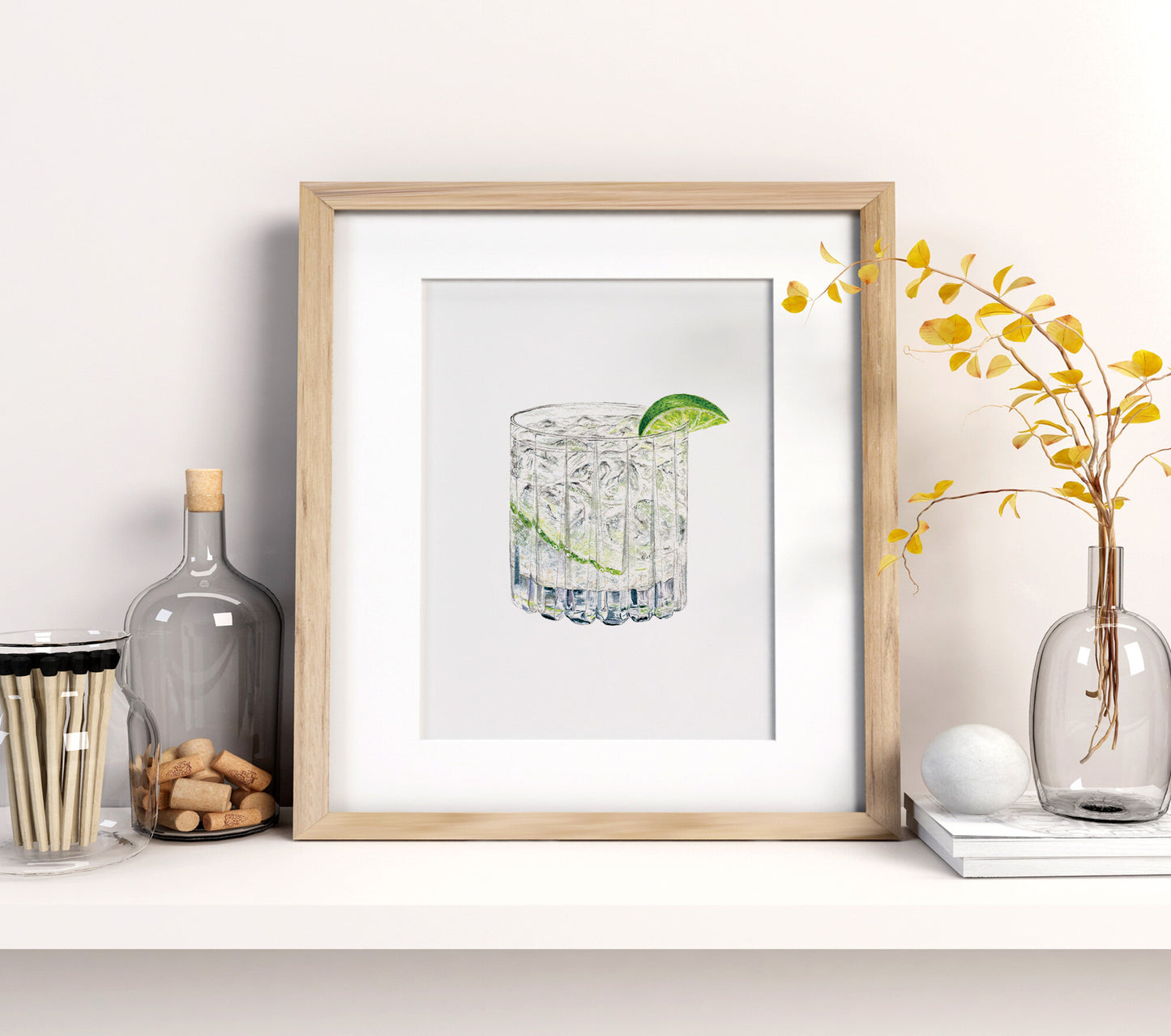 Gin and Tonic Art Print