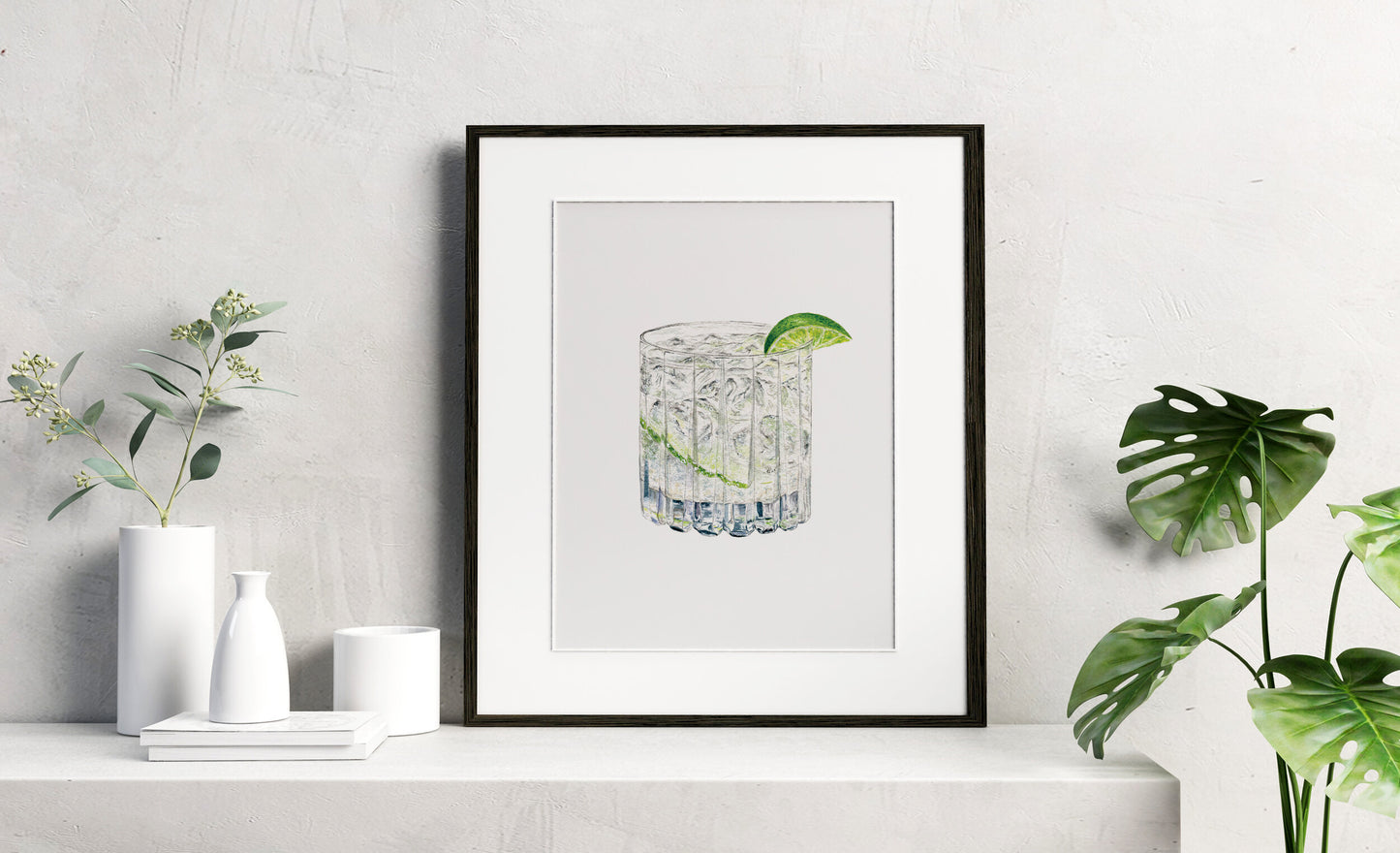 Gin and Tonic Art Print