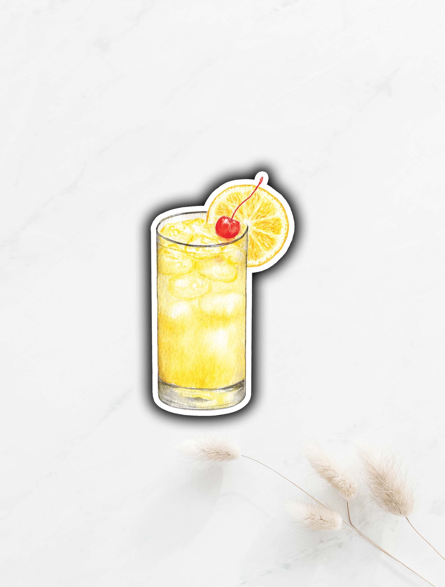 Harvey Wallbanger Sticker 3.1"x1.8"