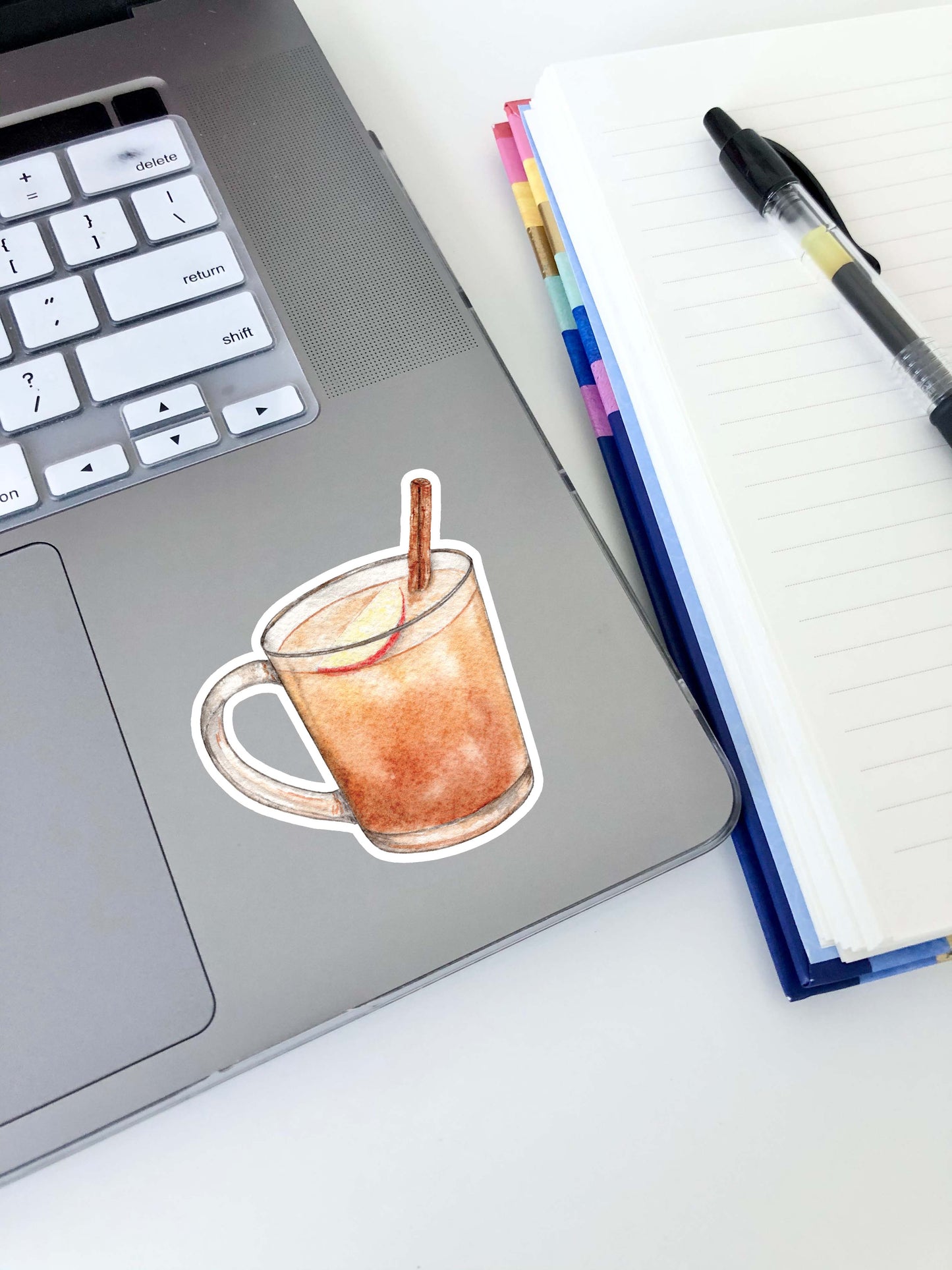 Hot Apple Cider Sticker 3"x2.7"