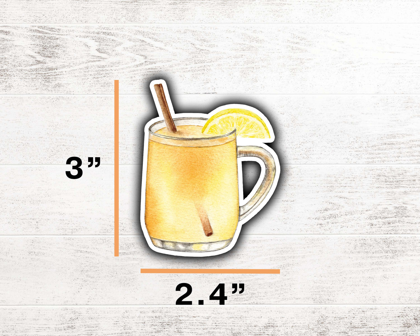 Hot Toddy Sticker 3"x2.4"