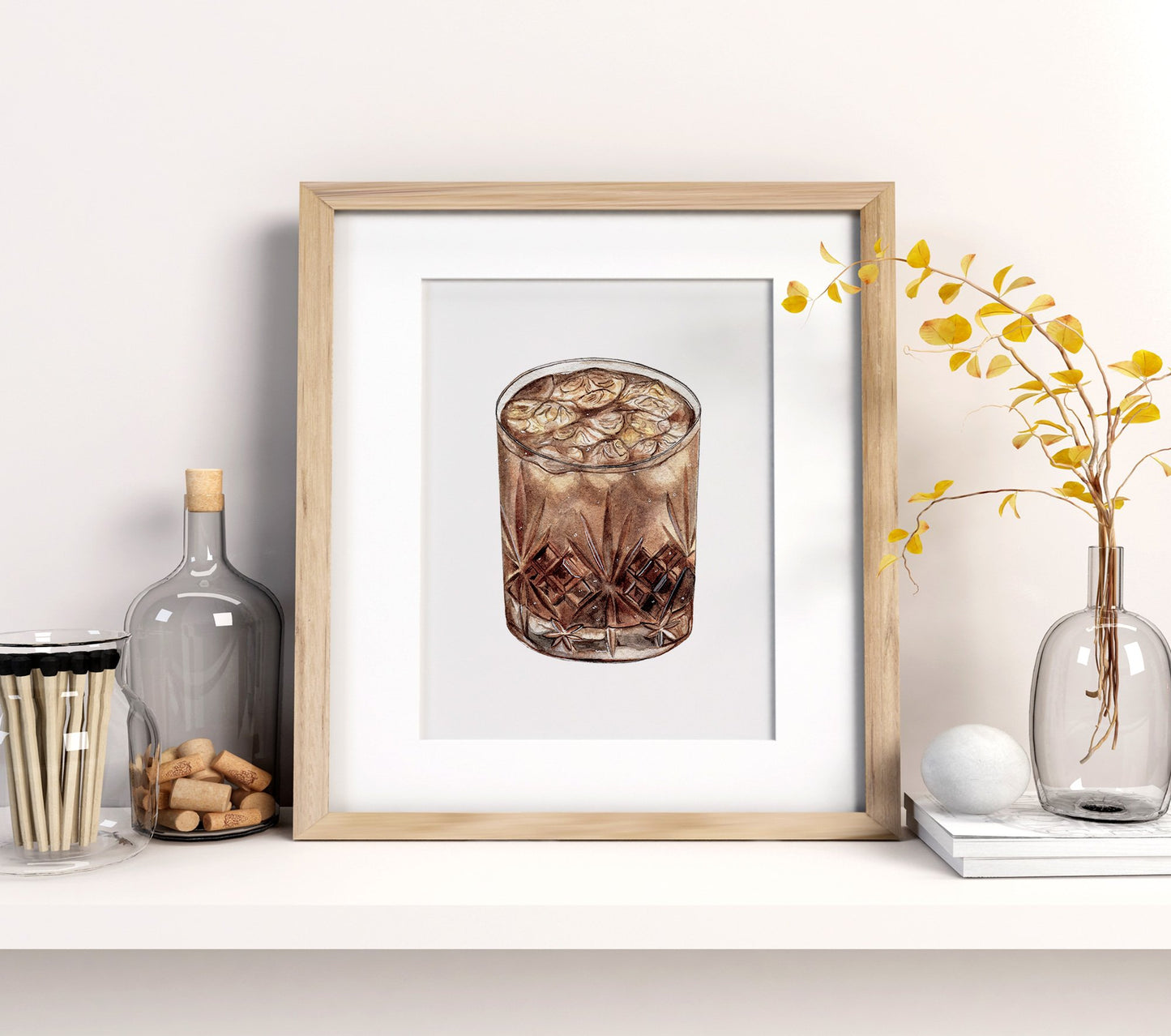 Jack and Coke Art Print