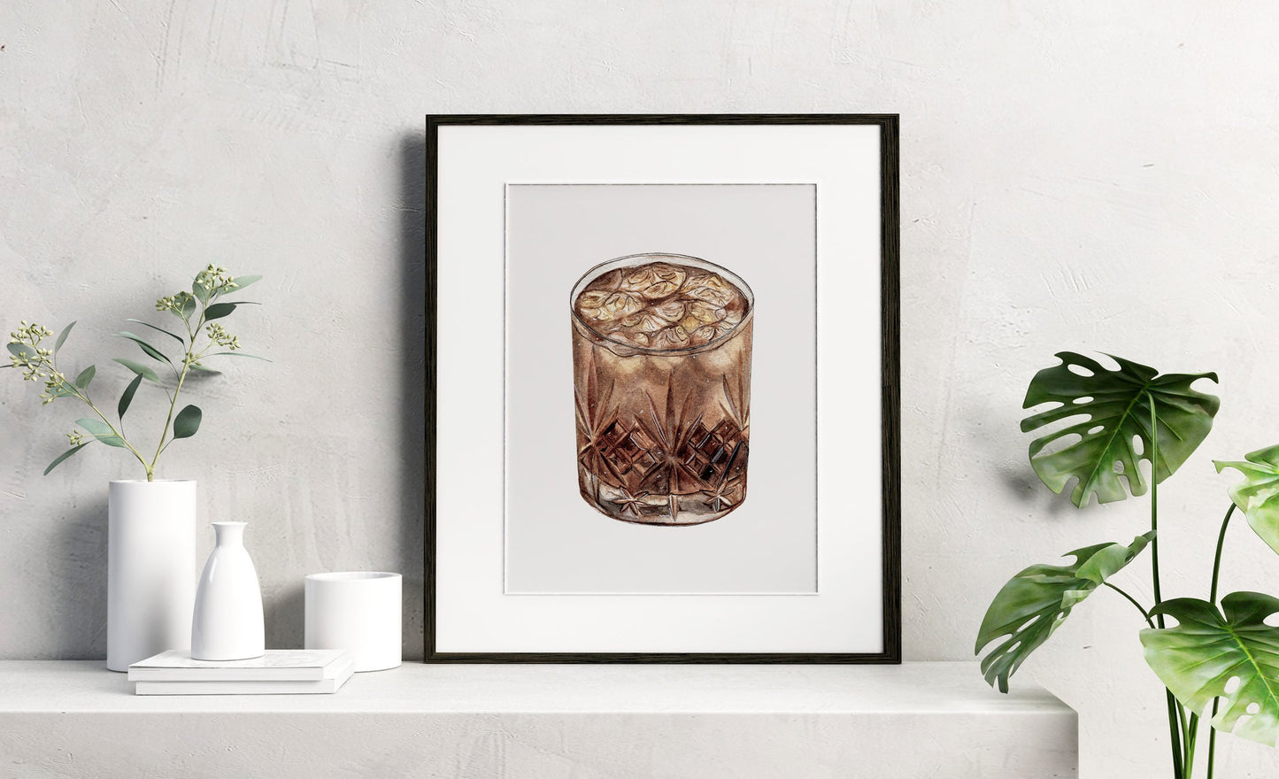 Jack and Coke Art Print
