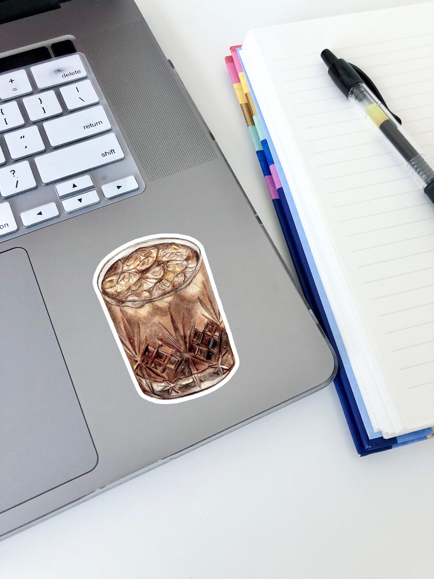 Jack and Coke Sticker 3"x2.1"