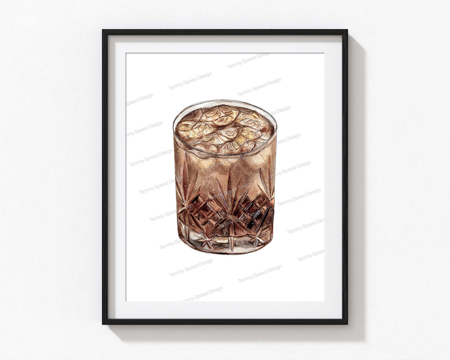 Jack and Coke Art Print
