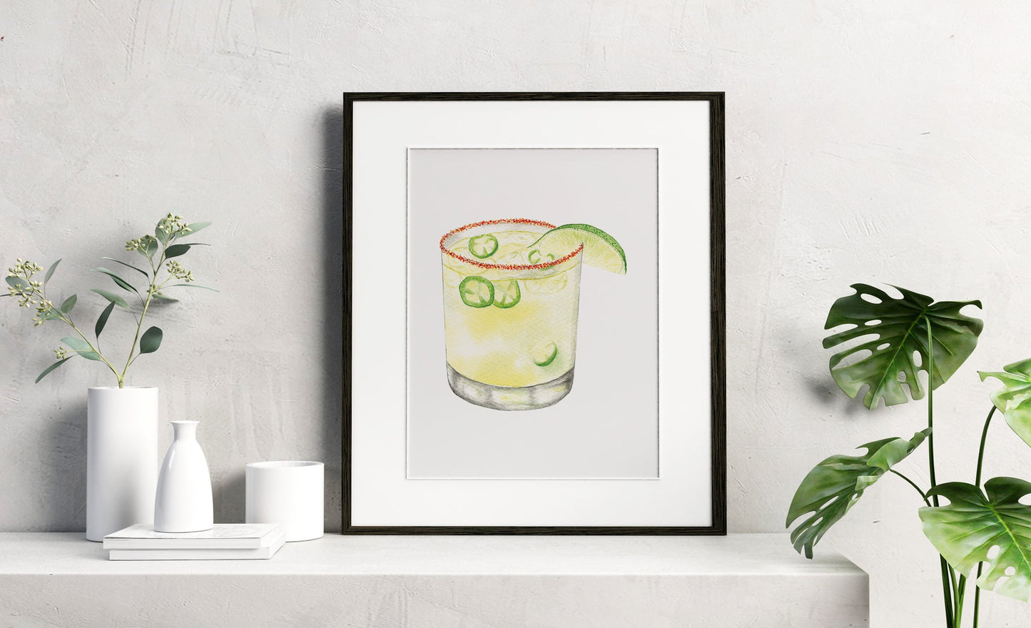 Jalapeño Margarita Art Print