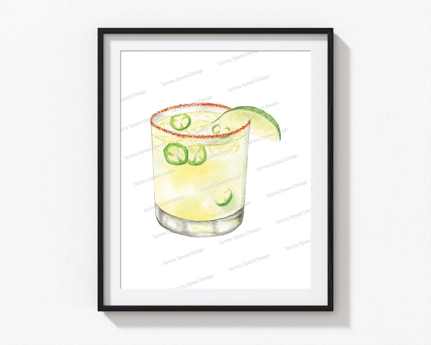 Jalapeño Margarita Art Print