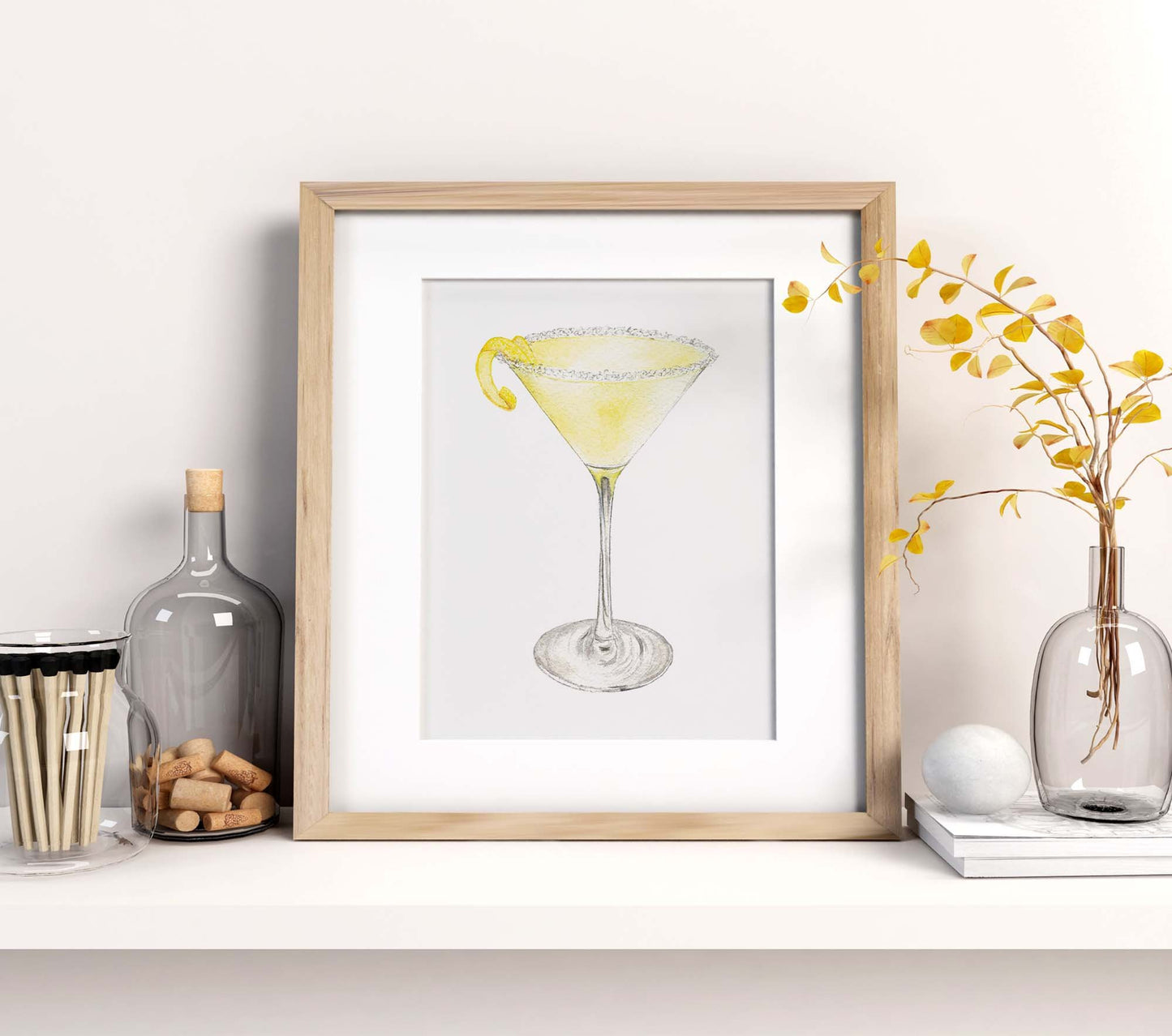 Lemon Drop Art Print