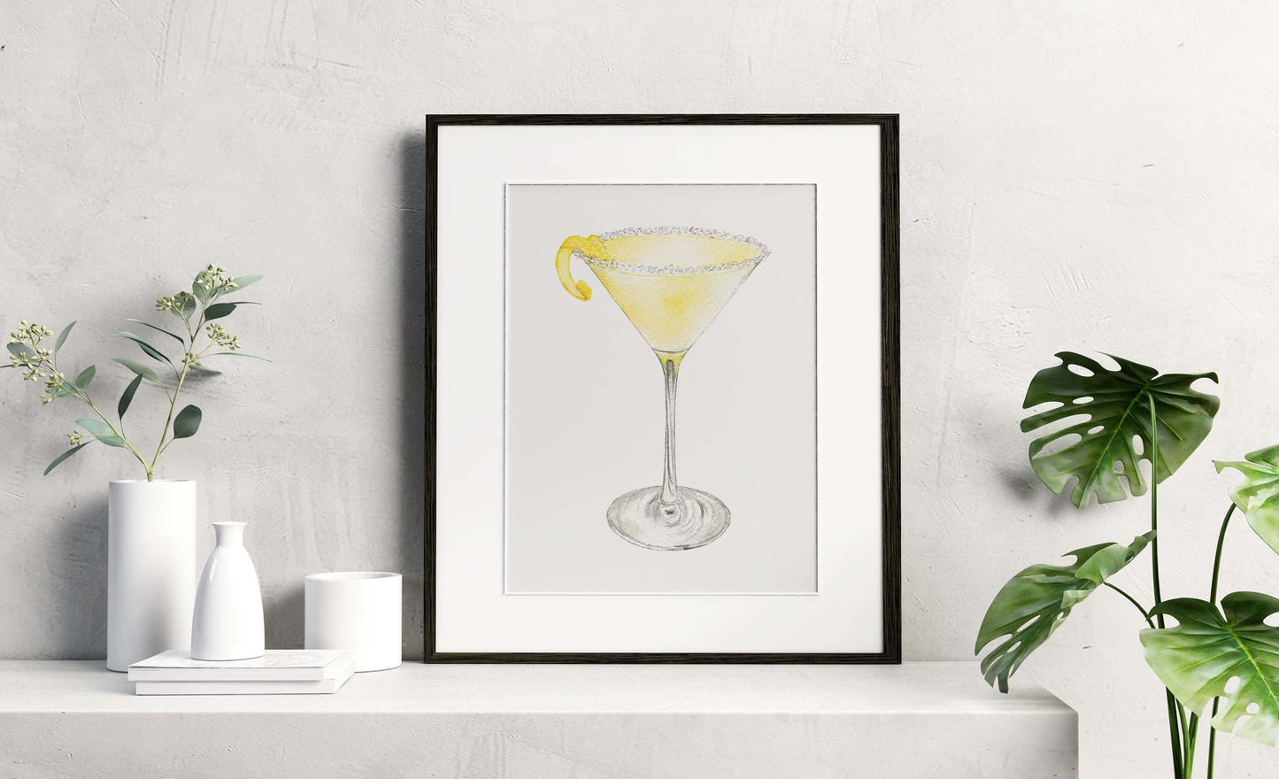 Lemon Drop Art Print