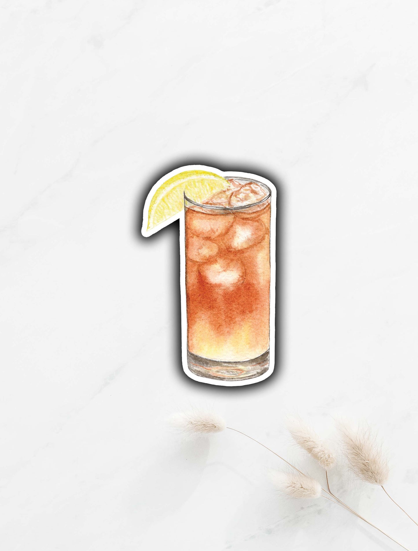 Long Island Iced Tea Sticker 3"x1.8"