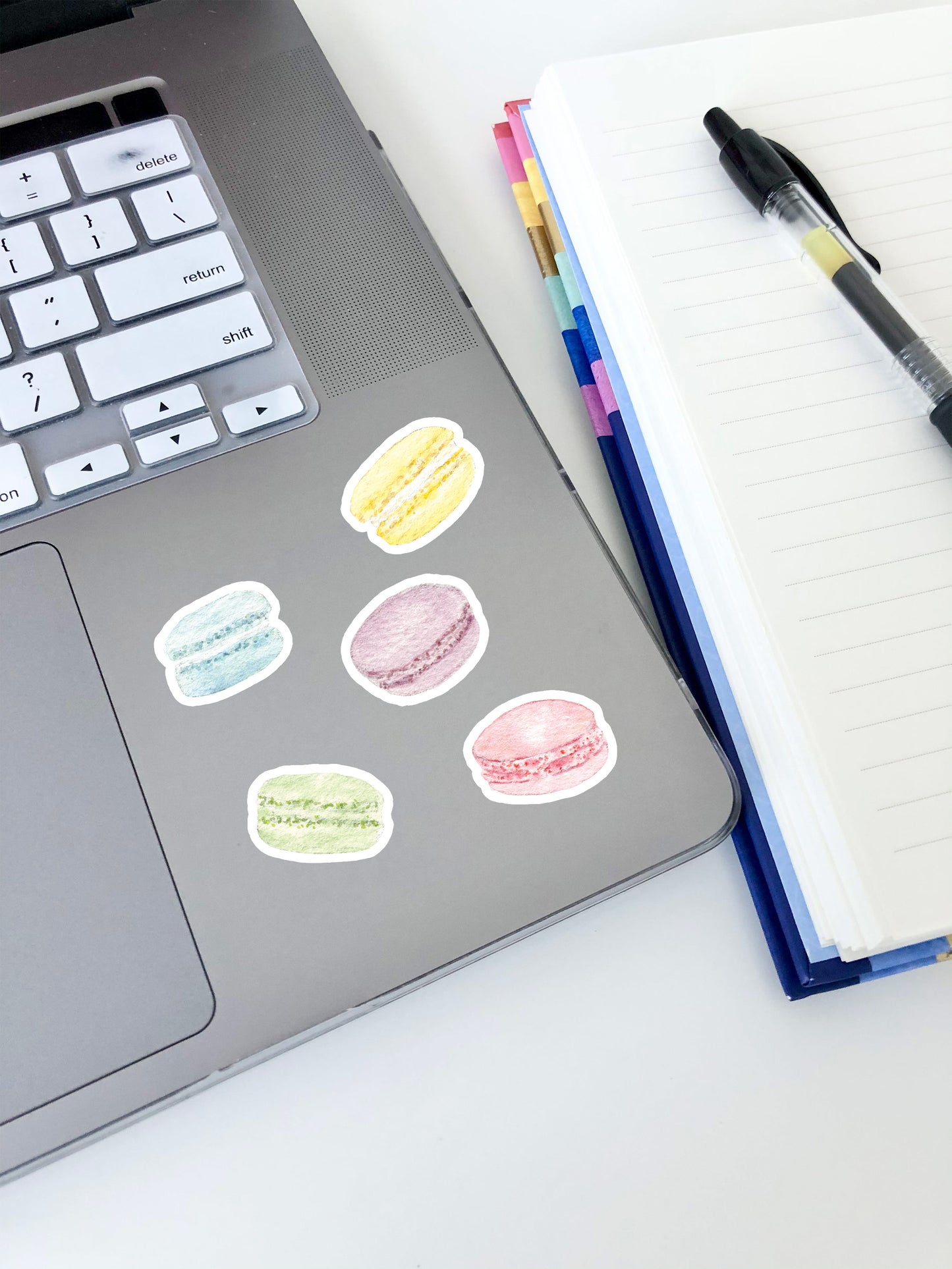 Mini Macaron Stickers