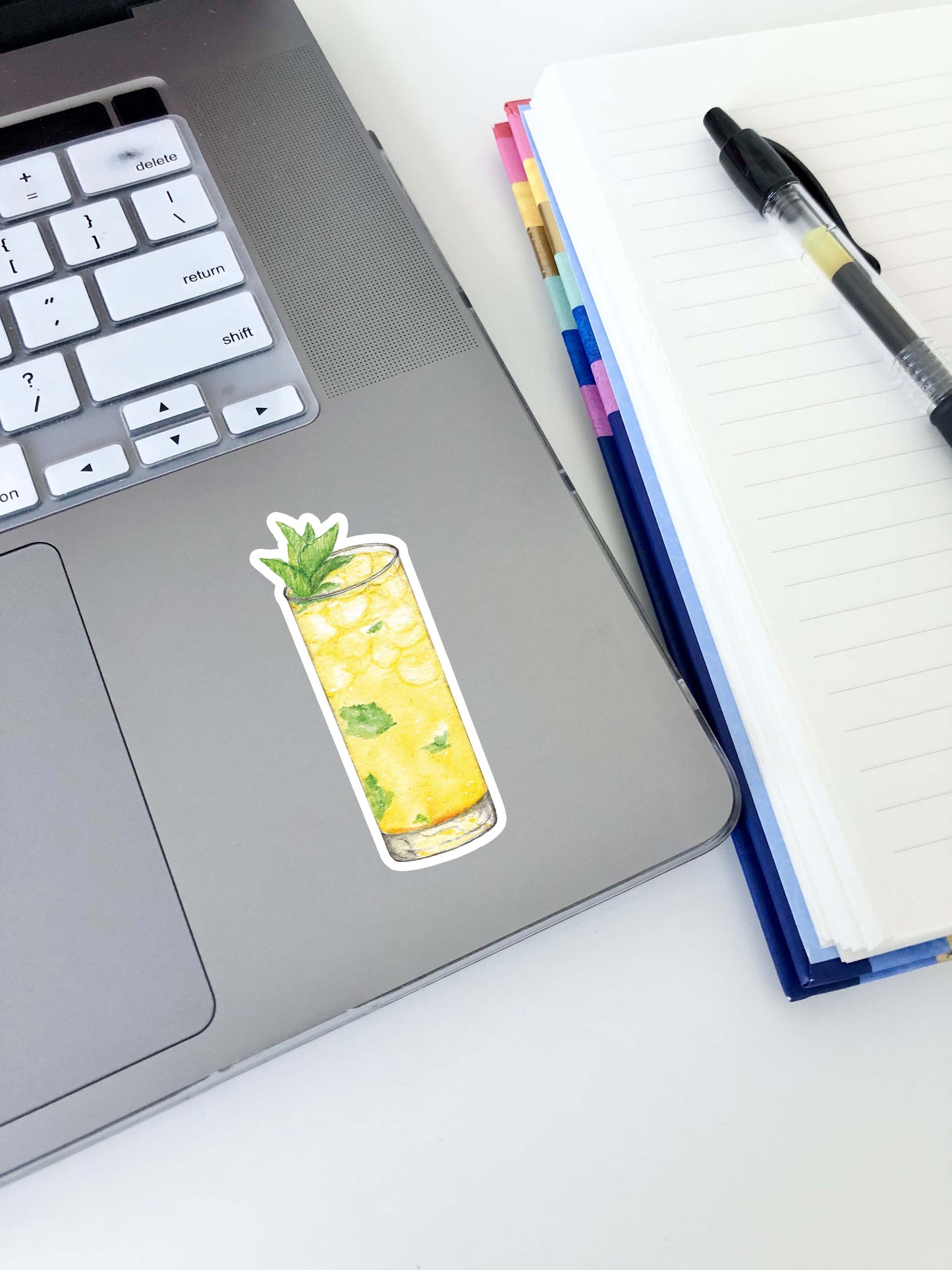 Mango Mojito Sticker 3"x1.2"