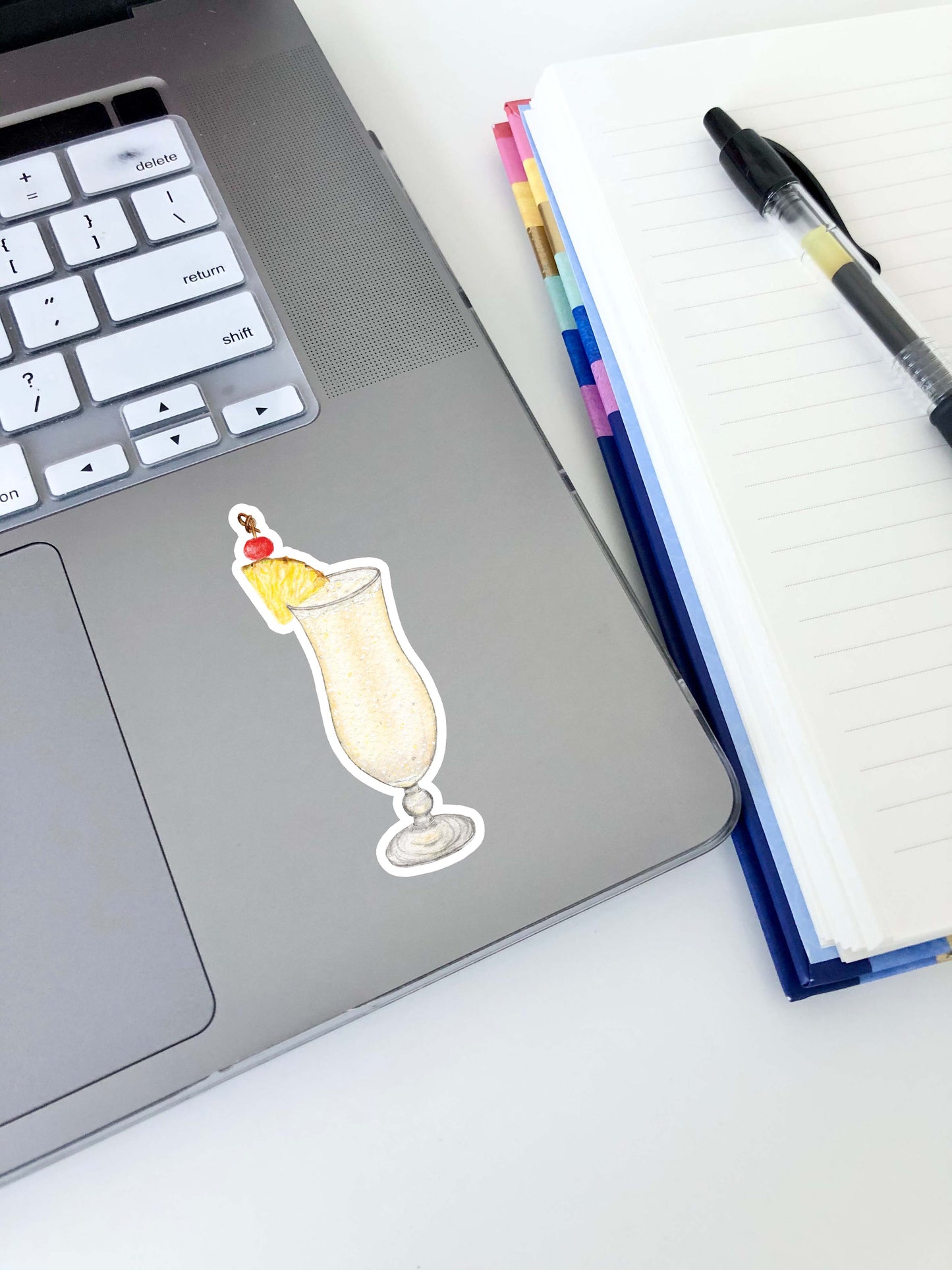 Piña Colada Sticker 3.4"x1.25"