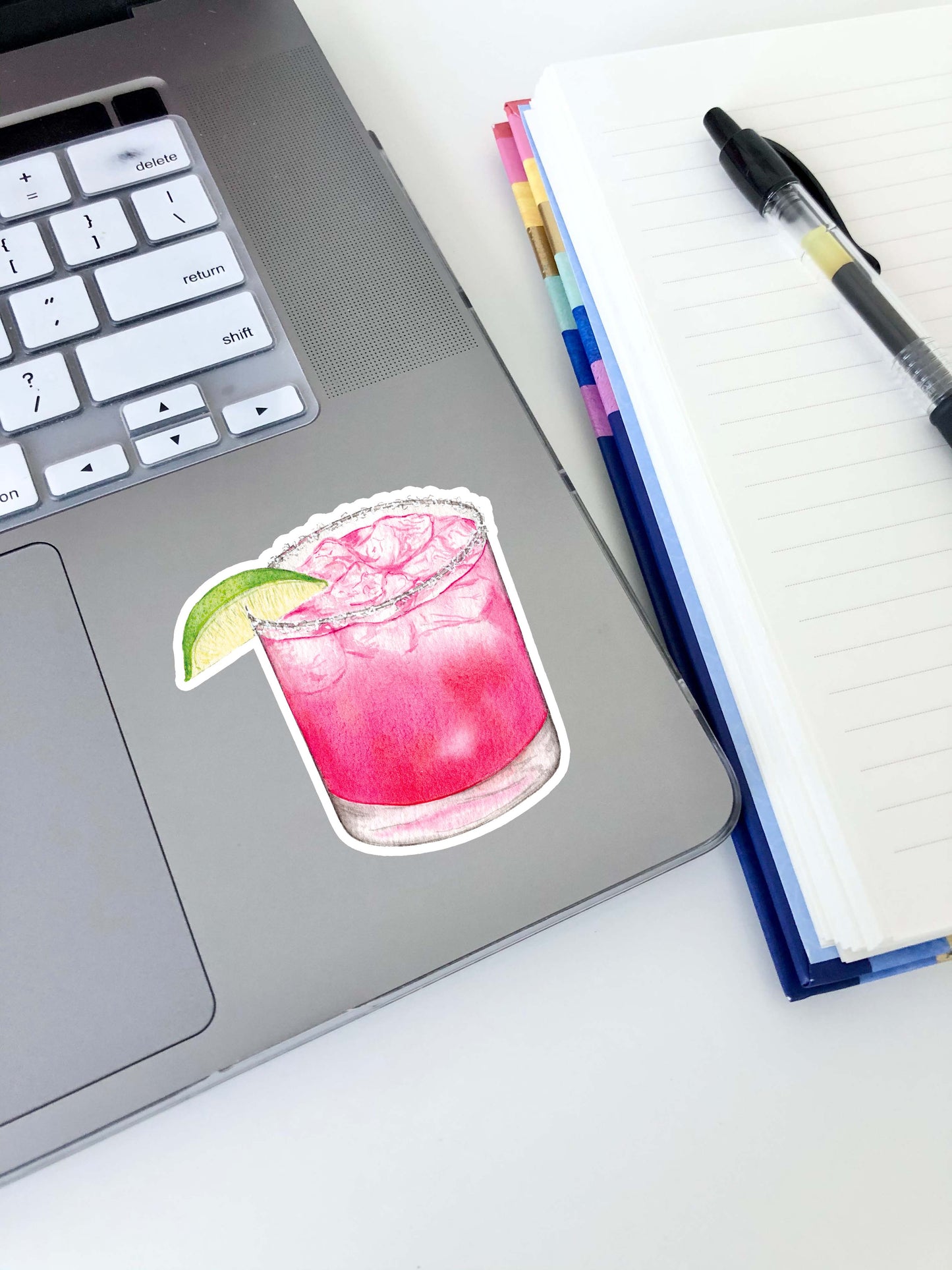 Prickly Pear Margarita Sticker 3"x3"