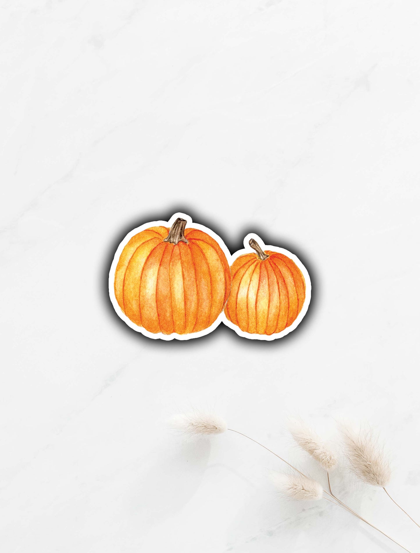 Pumpkin Sticker 1.7"x2.7"