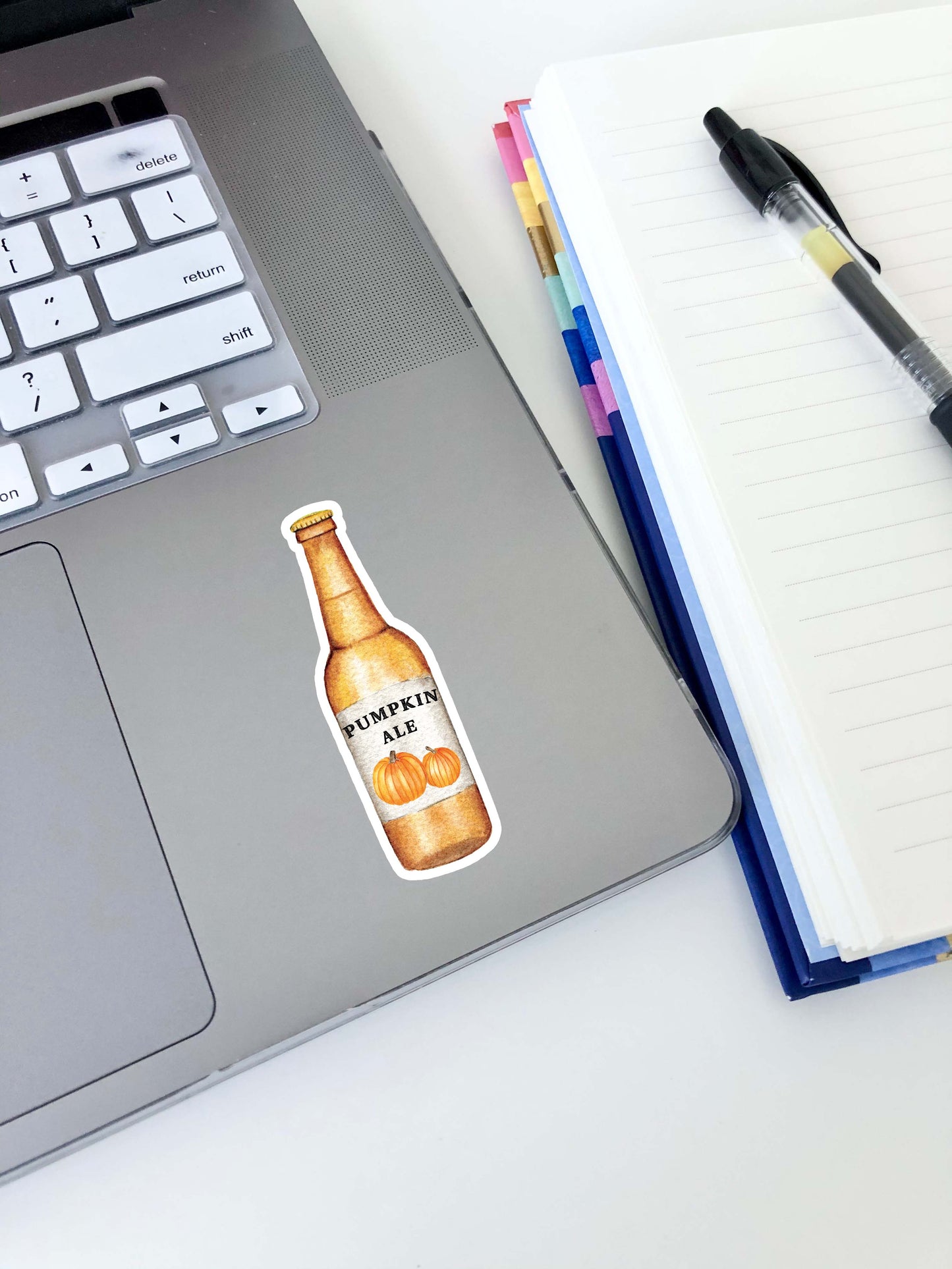 Pumpkin Ale Sticker 3"x1"