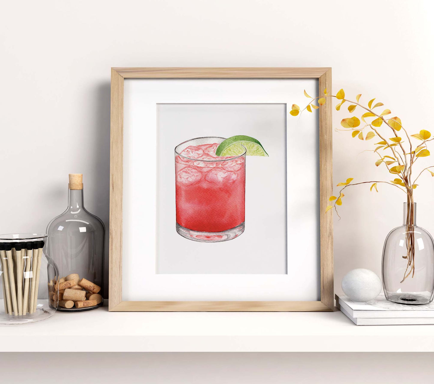 Vodka Cranberry Art Print
