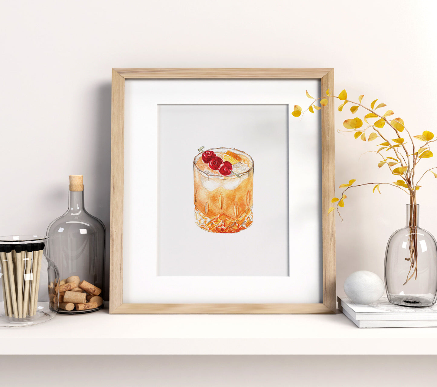 Wisconsin Old Fashioned Art Print