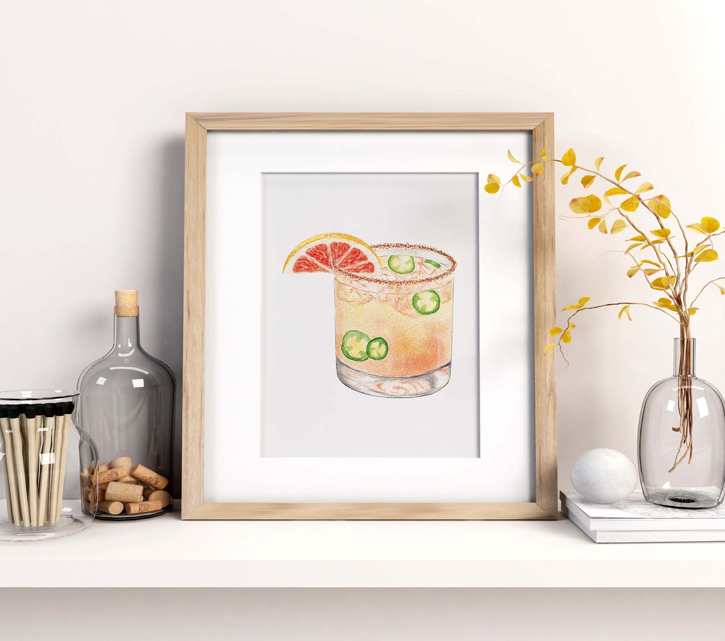 Spicy Grapefruit Margarita Digital Download