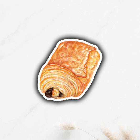 Chocolate Croissant Sticker