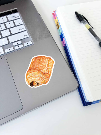 Chocolate Croissant Sticker