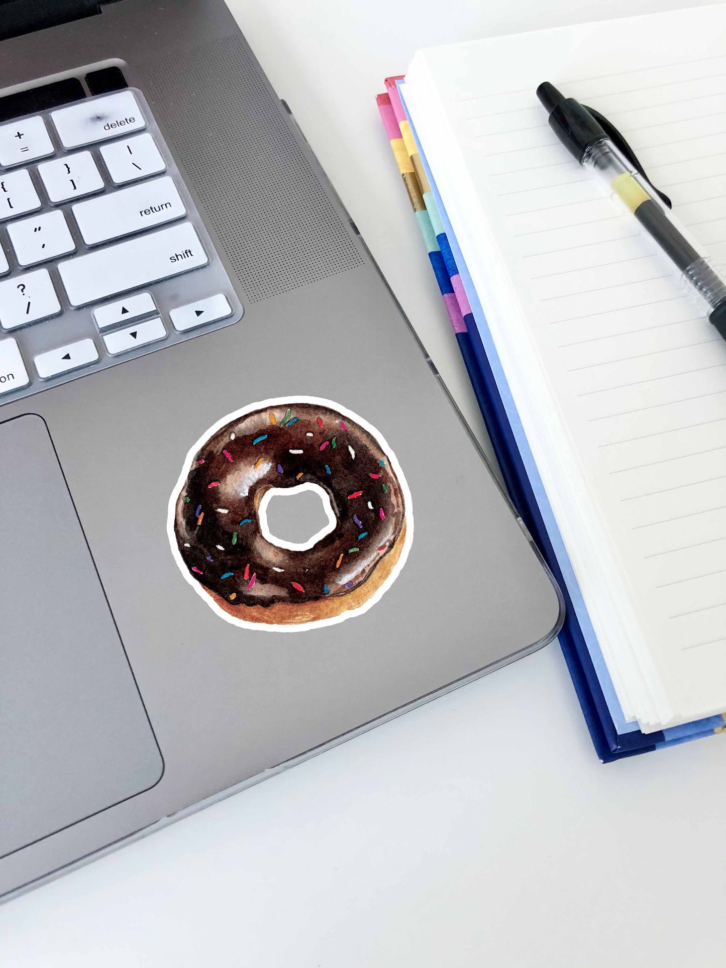 Chocolate Glazed Sprinkle Donut