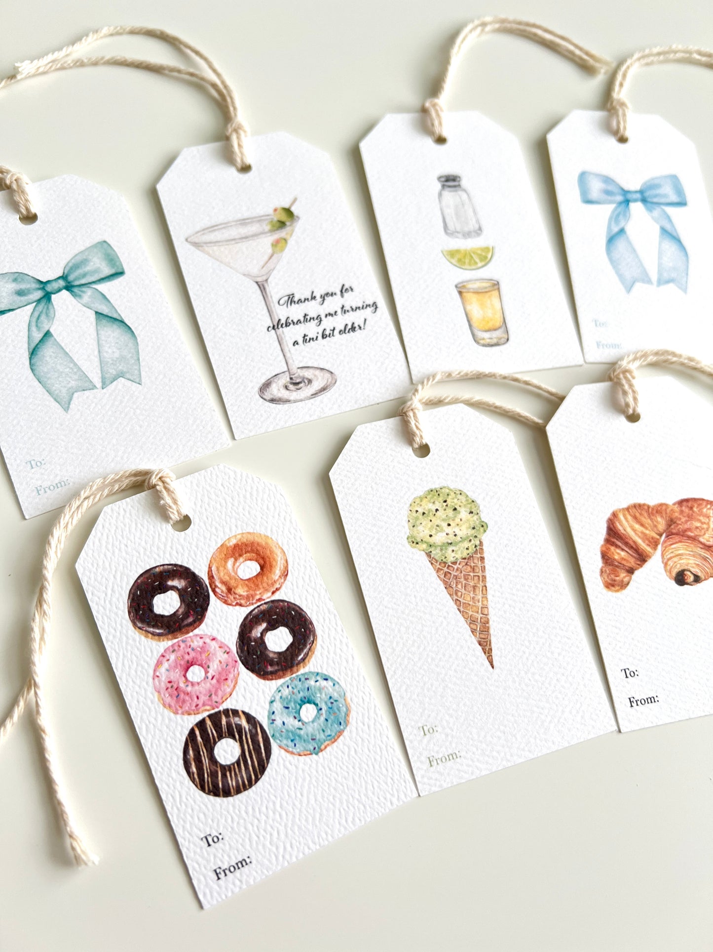 Tequila, Lime and Salt Gift Tag