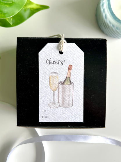 Champagne Gift Tag