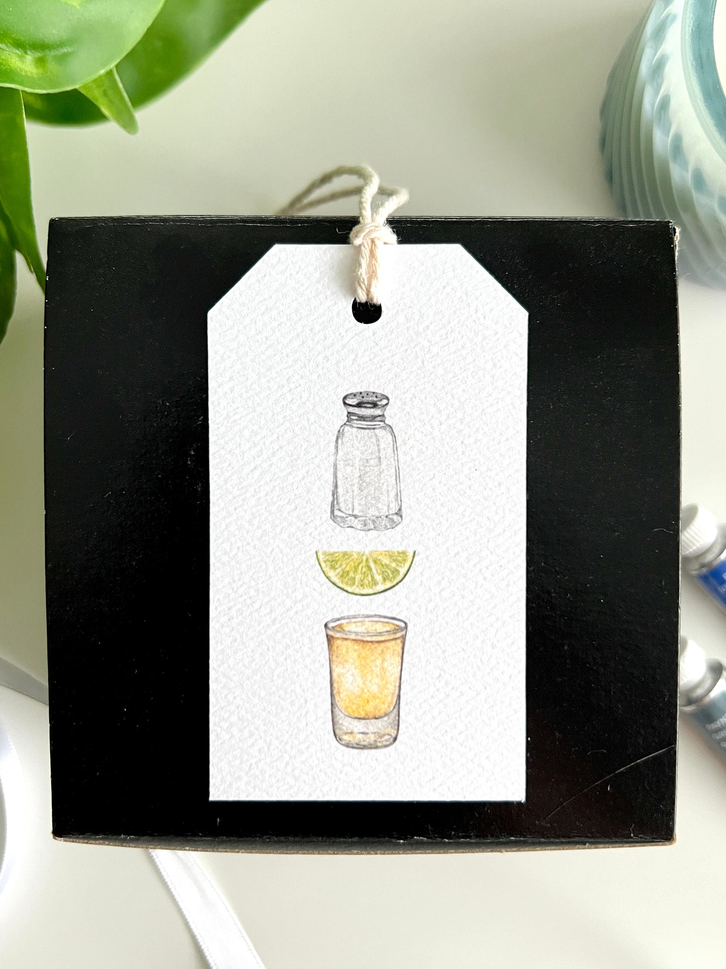 Tequila, Lime and Salt Gift Tag