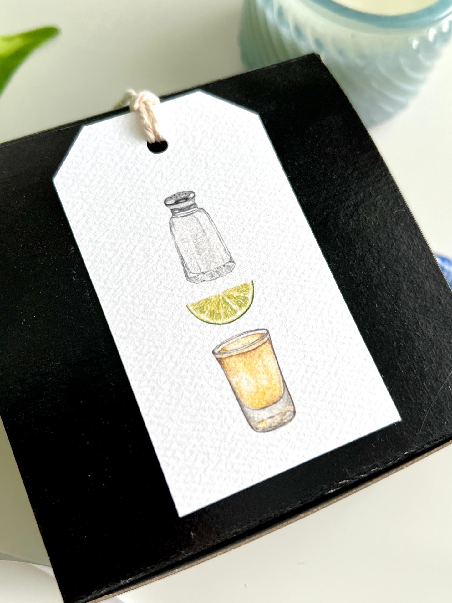 Tequila, Lime and Salt Gift Tag