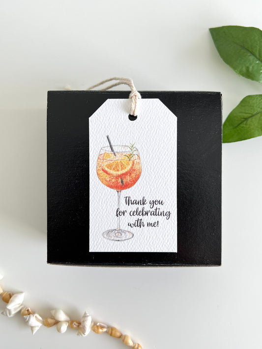 Aperol Spritz Gift Tag