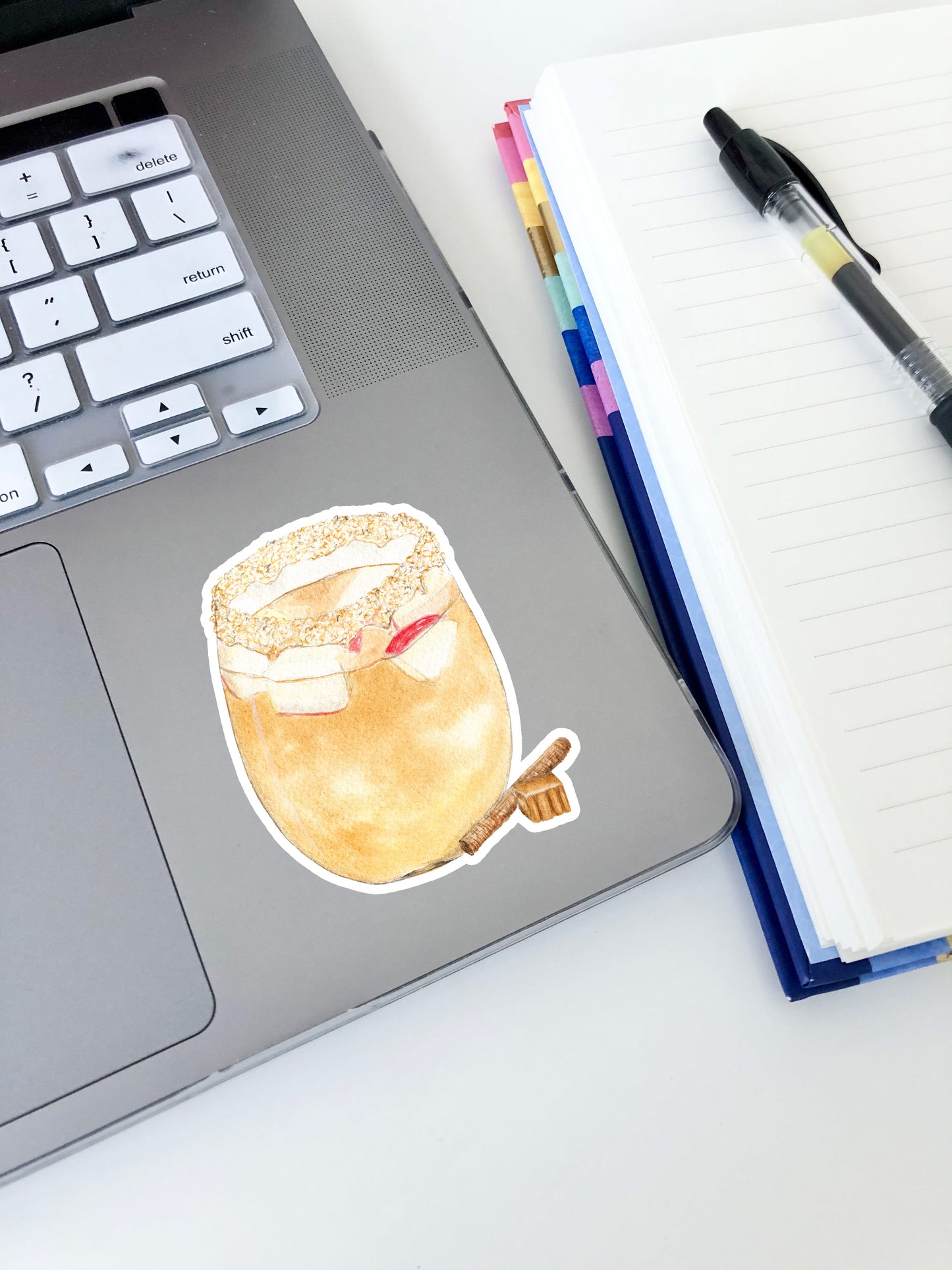 Apple Sangria Sticker 3"x2.5"