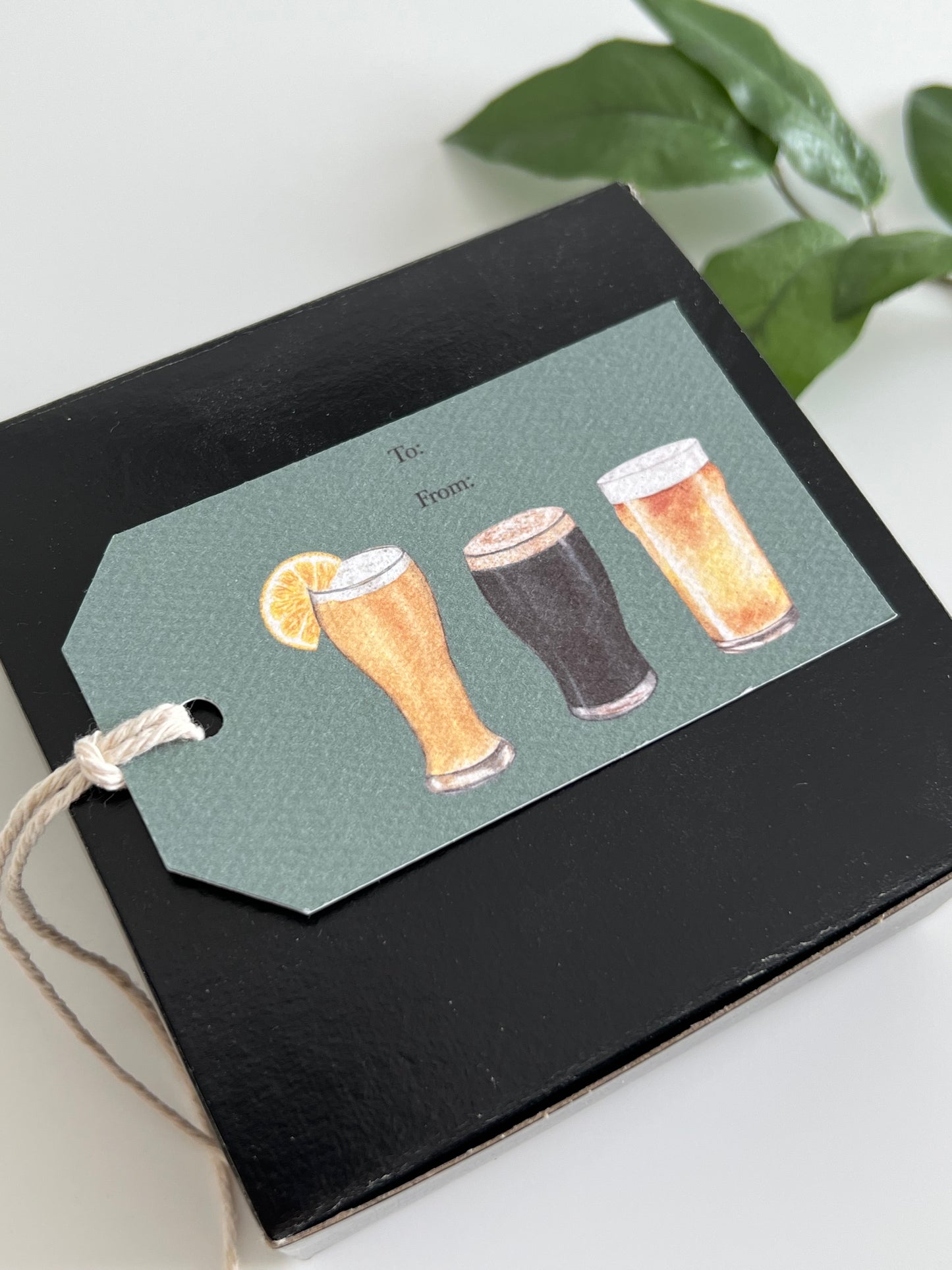 Beer Gift Tag