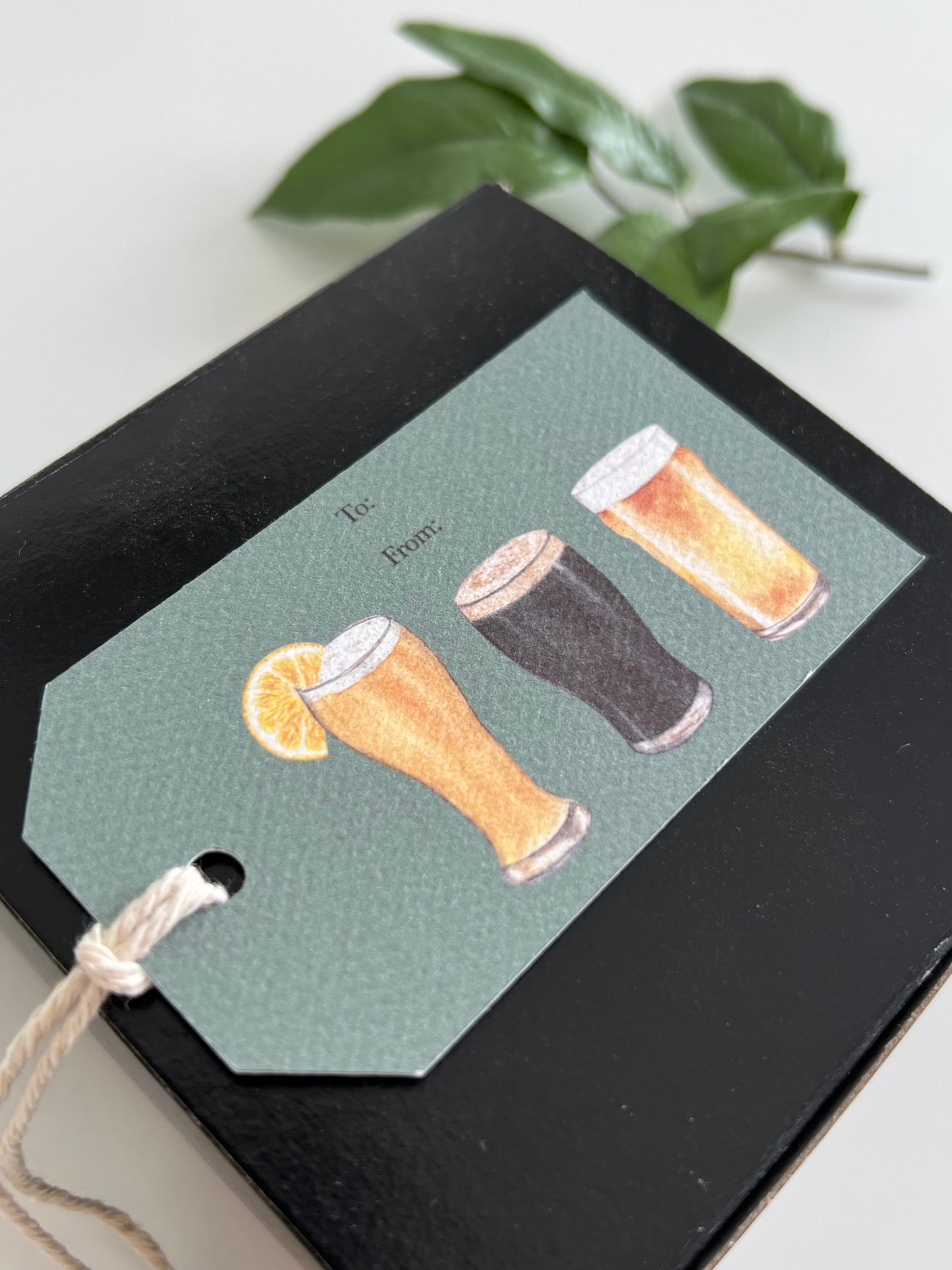 Beer Gift Tag