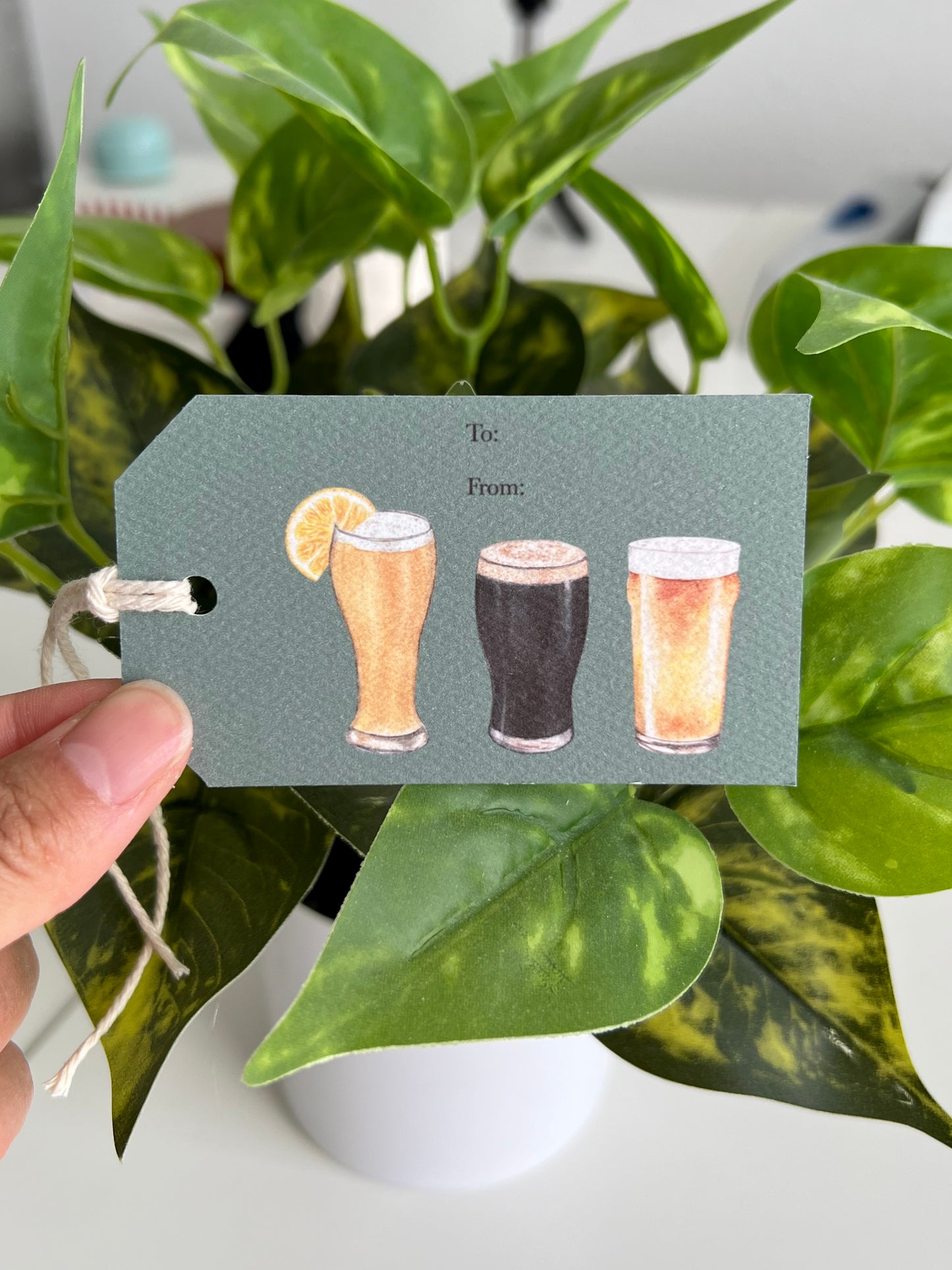 Beer Gift Tag