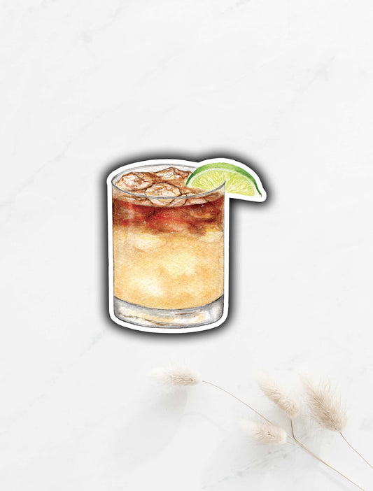 Dark 'N' Stormy Sticker 3"x2.75"