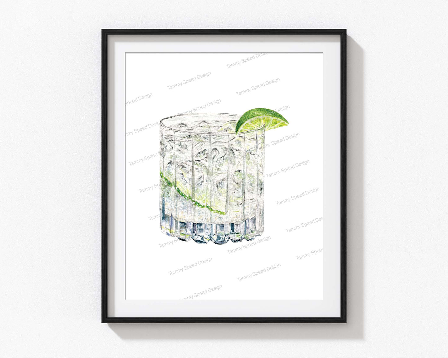 Gin and Tonic Art Print