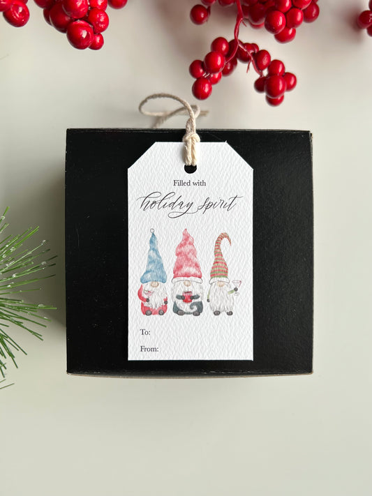 Christmas Gnome Gift Tag